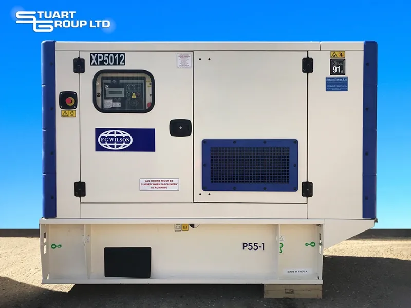 Used FG Wilson 55kVA Diesel Generator - Stuart Group Ltd