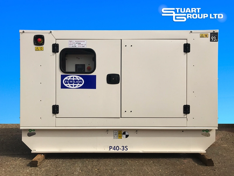 Used FG Wilson Perkins 40kVA 36kW Diesel Generator XP4446 - Stuart Group Ltd