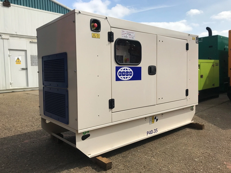 Used FG Wilson Perkins 40kVA 36kW Diesel Generator XP4446