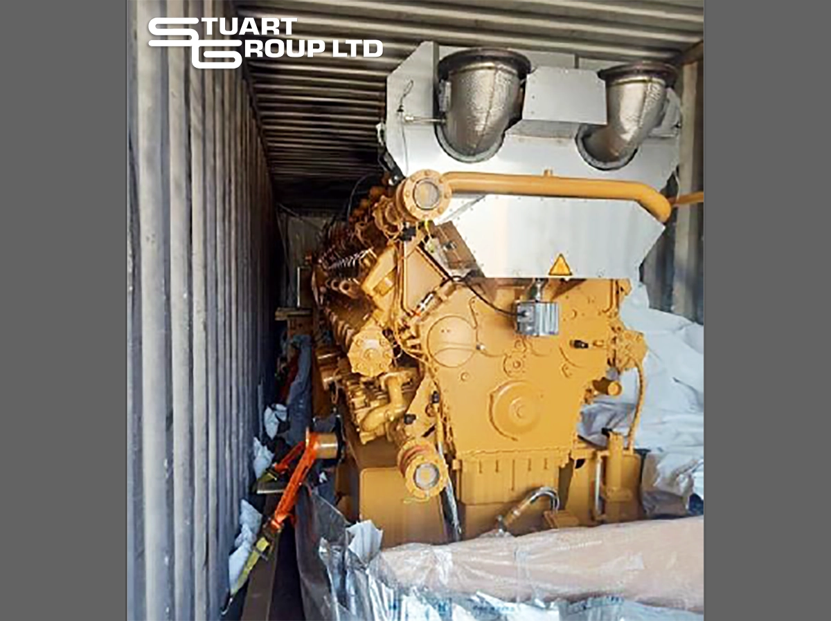 Used Caterpillar 3125kVA Natural Gas Generator