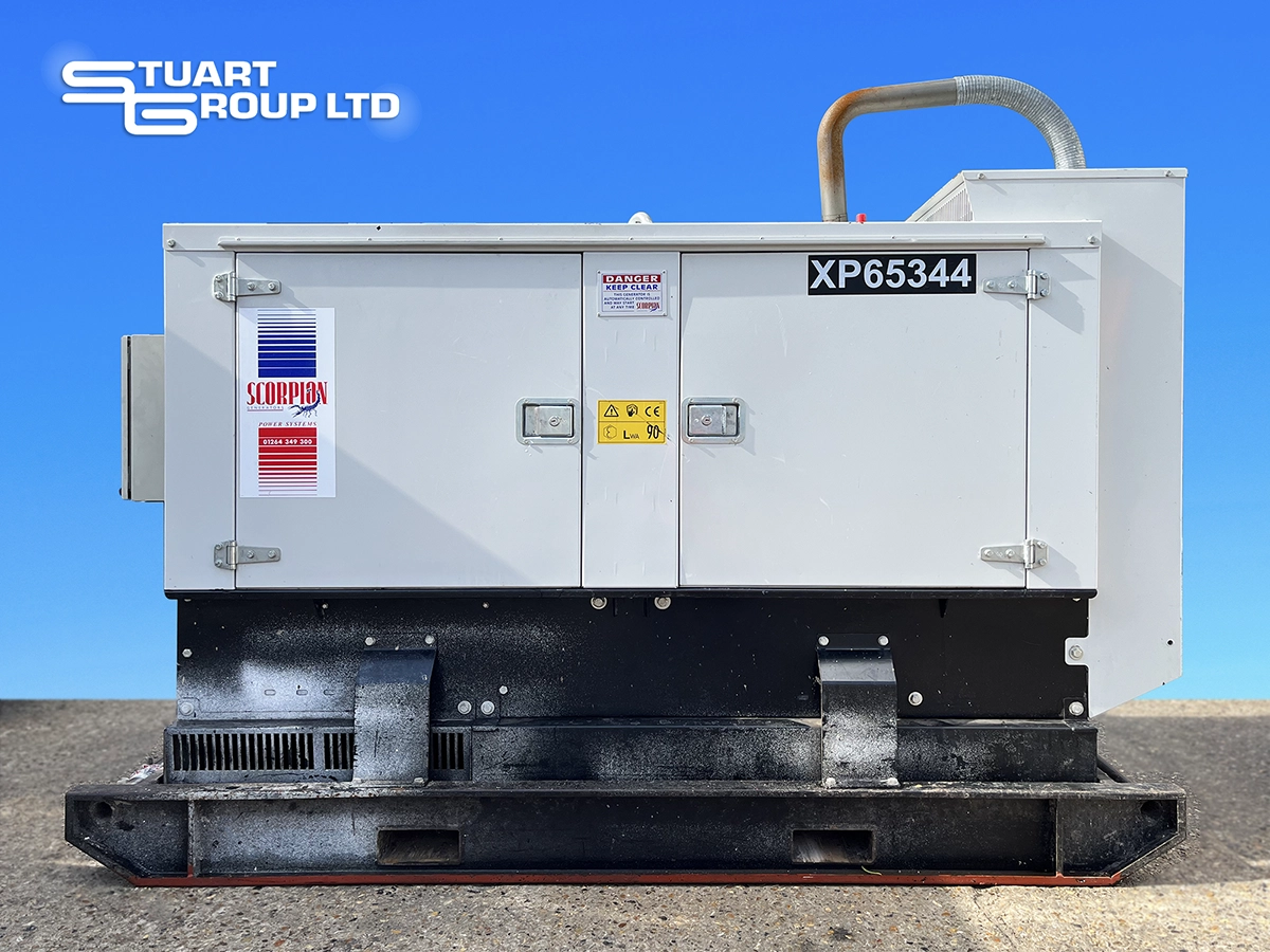 Used Scorpion Perkins 70kVA Diesel Generator