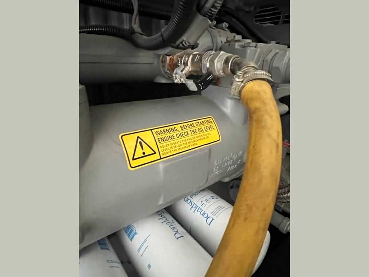 Used Perkins 880kVA 704kW Diesel Generator XP8509