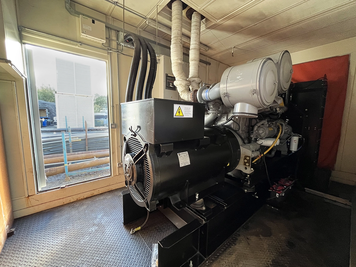 Used Perkins 880kVA 704kW Diesel Generator XP8509