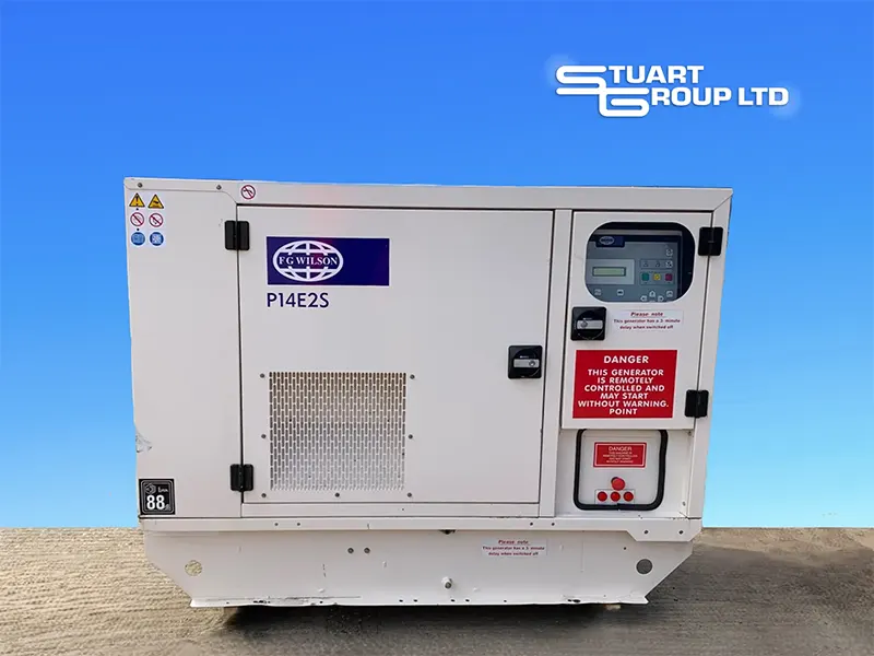 Used FG Wilson Perkins 14kVA Diesel Generator - Stuart Group Ltd