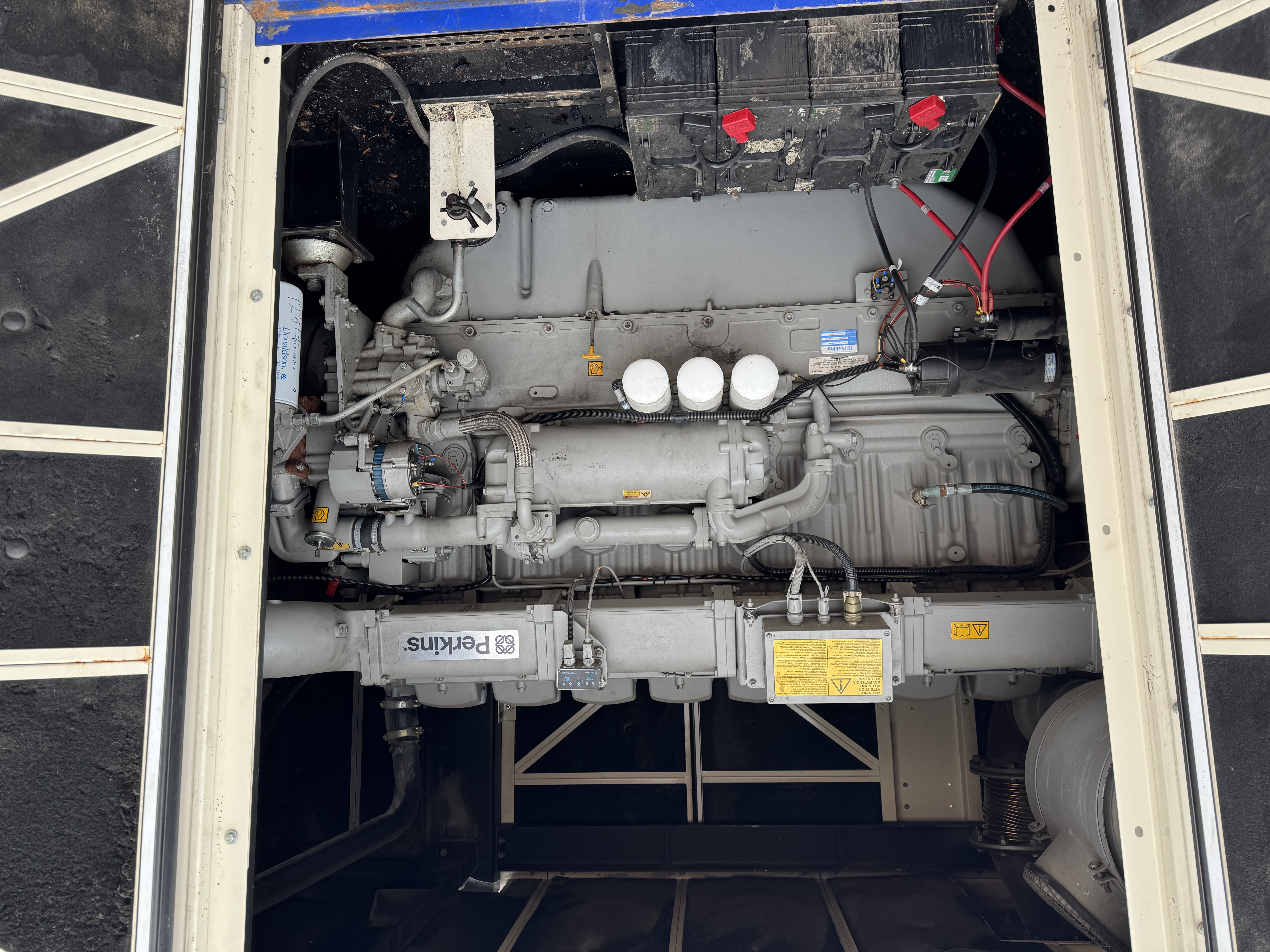 Used Teksan Perkins 1128kVA Diesel Generator XP110015