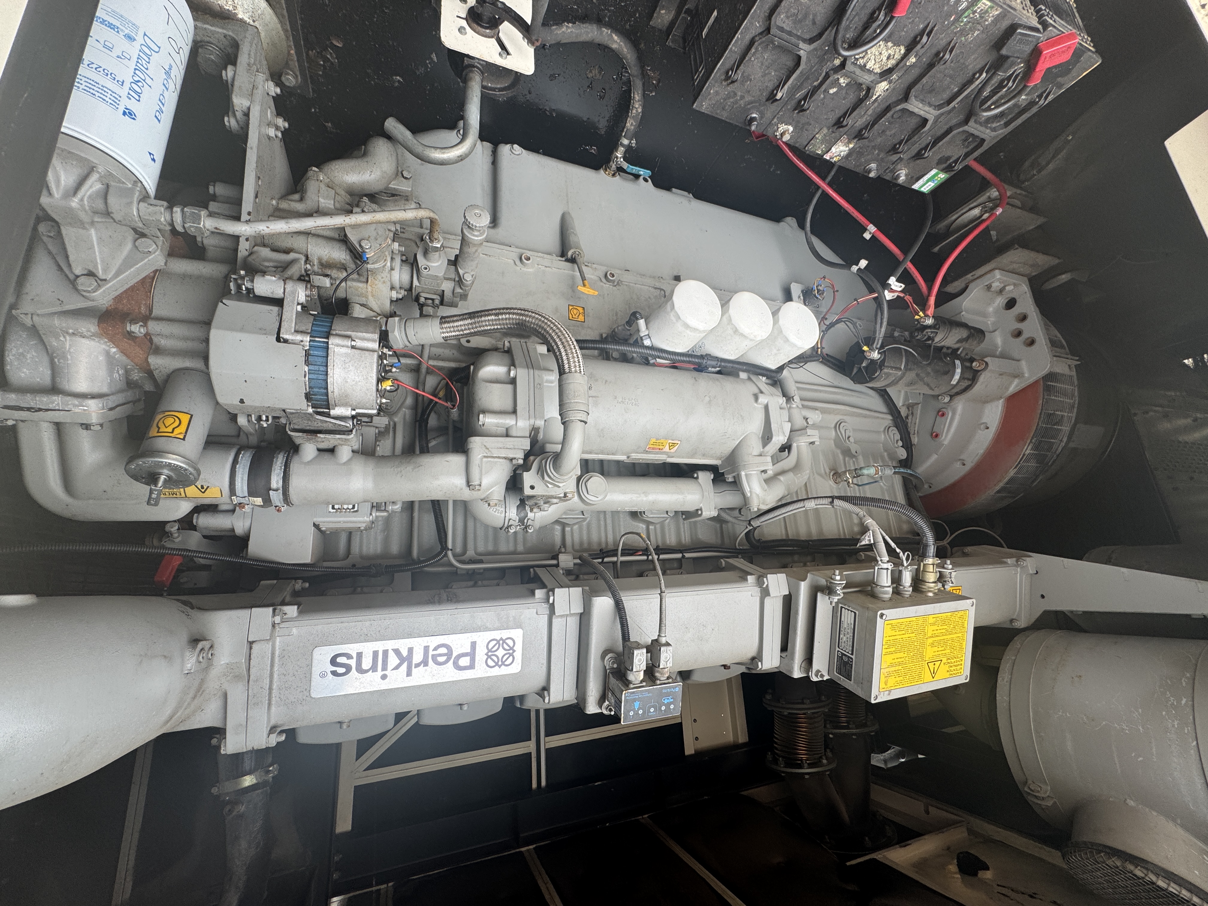 Used Teksan Perkins 1128kVA Diesel Generator XP110015