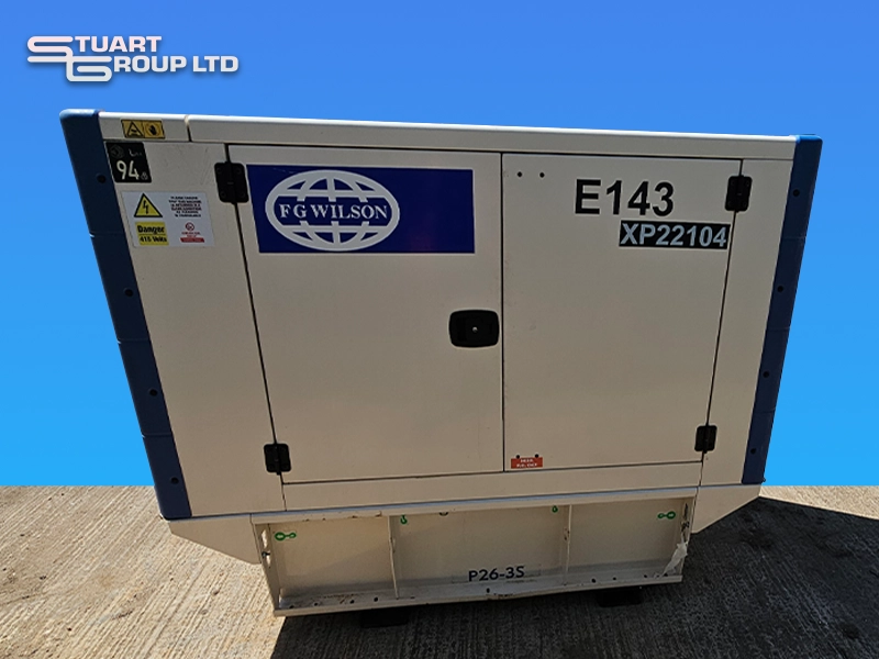 Used FG Wilson Perkins 26kVA Diesel Generator - Stuart Group Ltd