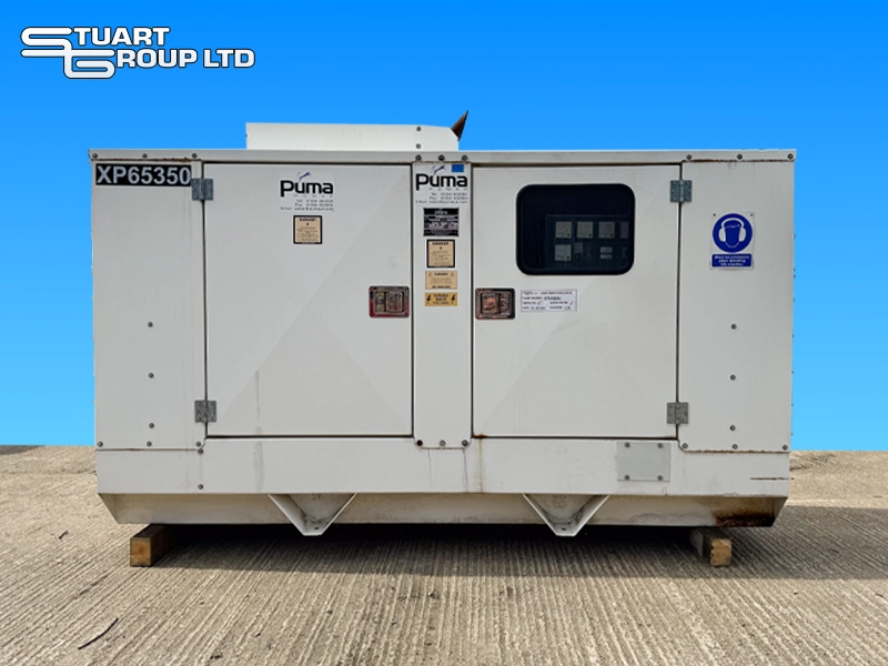 Used Puma Power Perkins 66kVA Diesel Generator - Stuart Group Ltd
