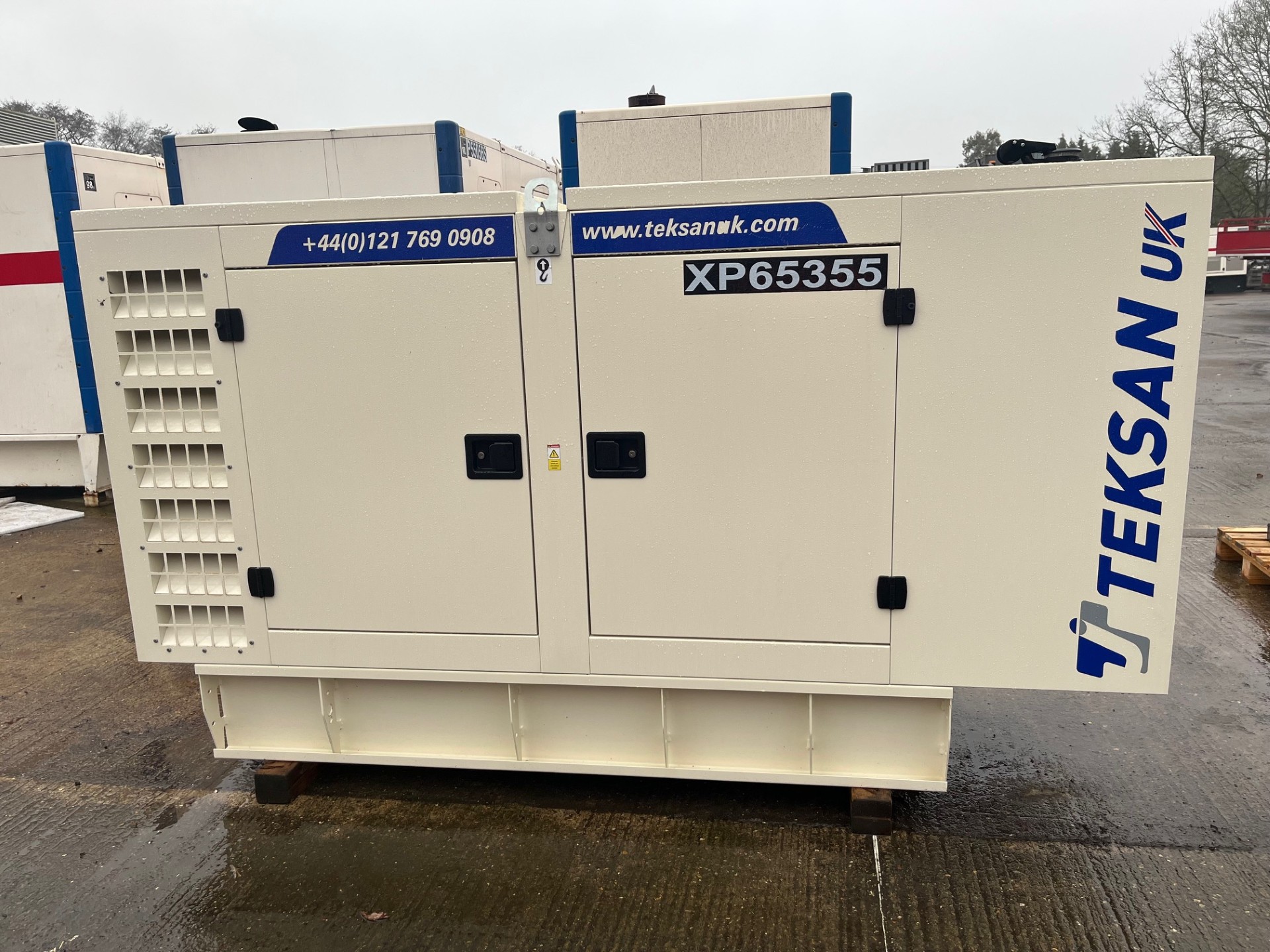 Used Teksan Perkins 88kVA Diesel Generator - Stuart Group Ltd