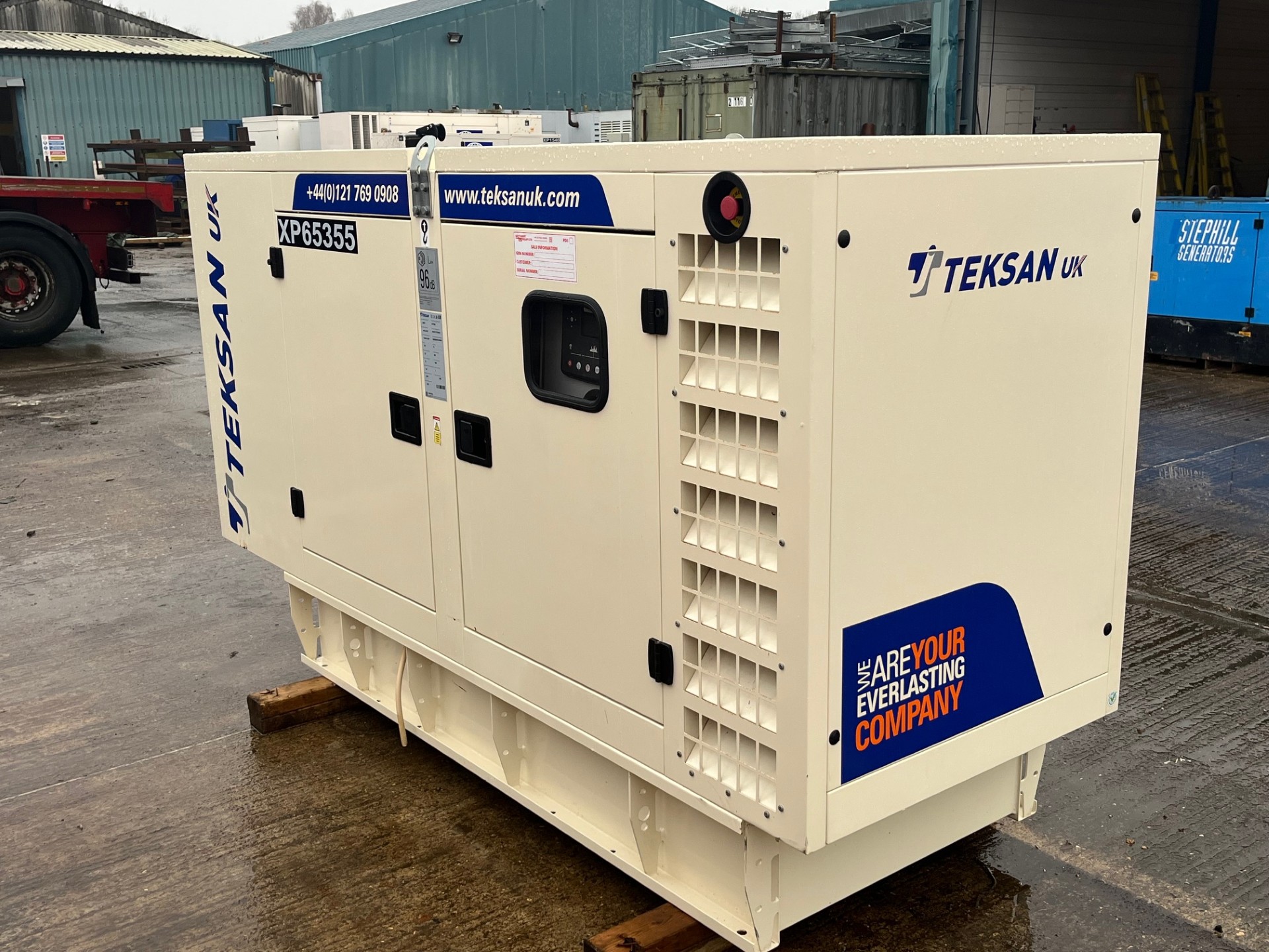 Used Teksan Perkins Diesel Generator