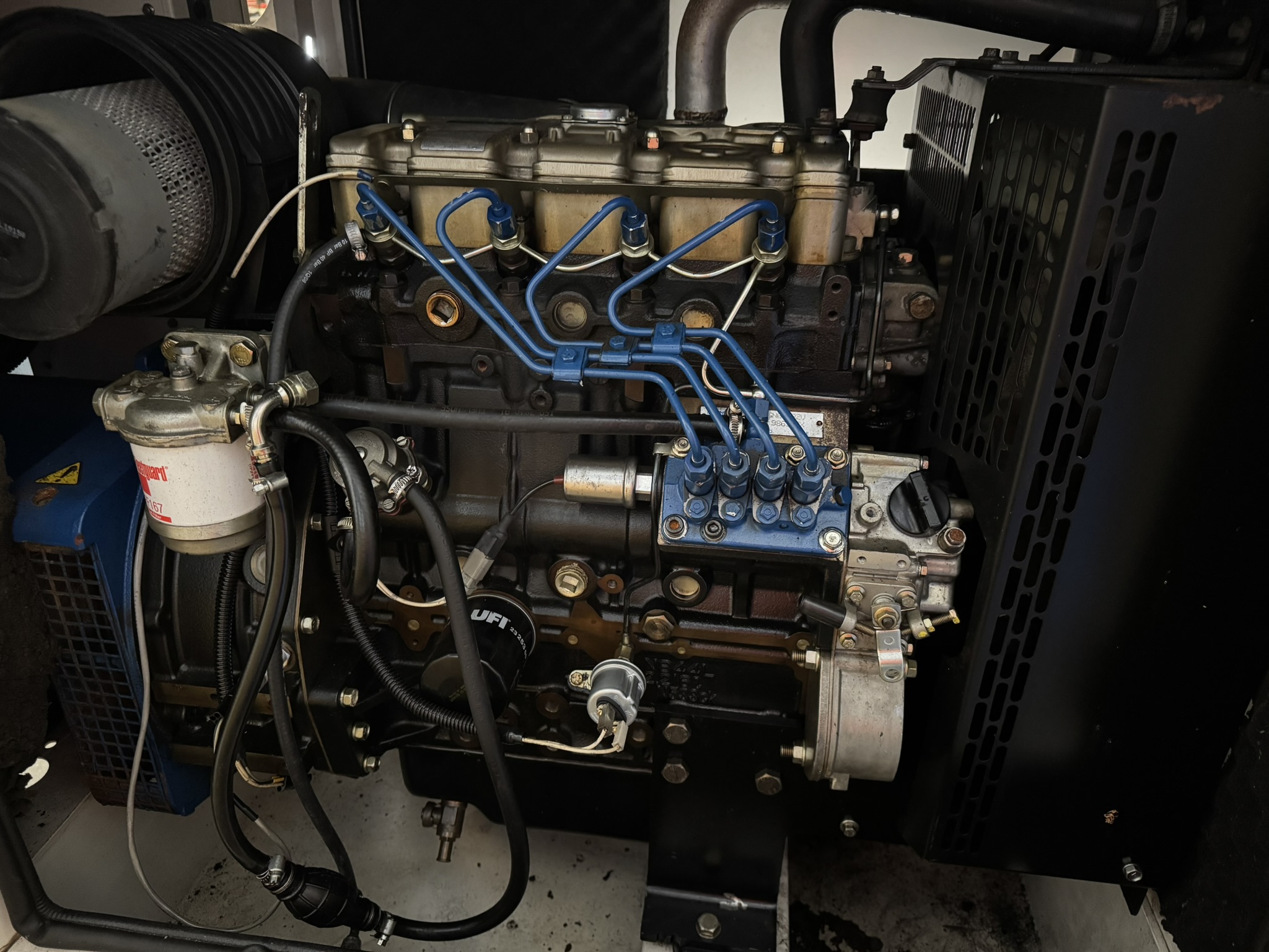 Used FG Wilson Perkins 14kVA 13kW Diesel Generator XP22120