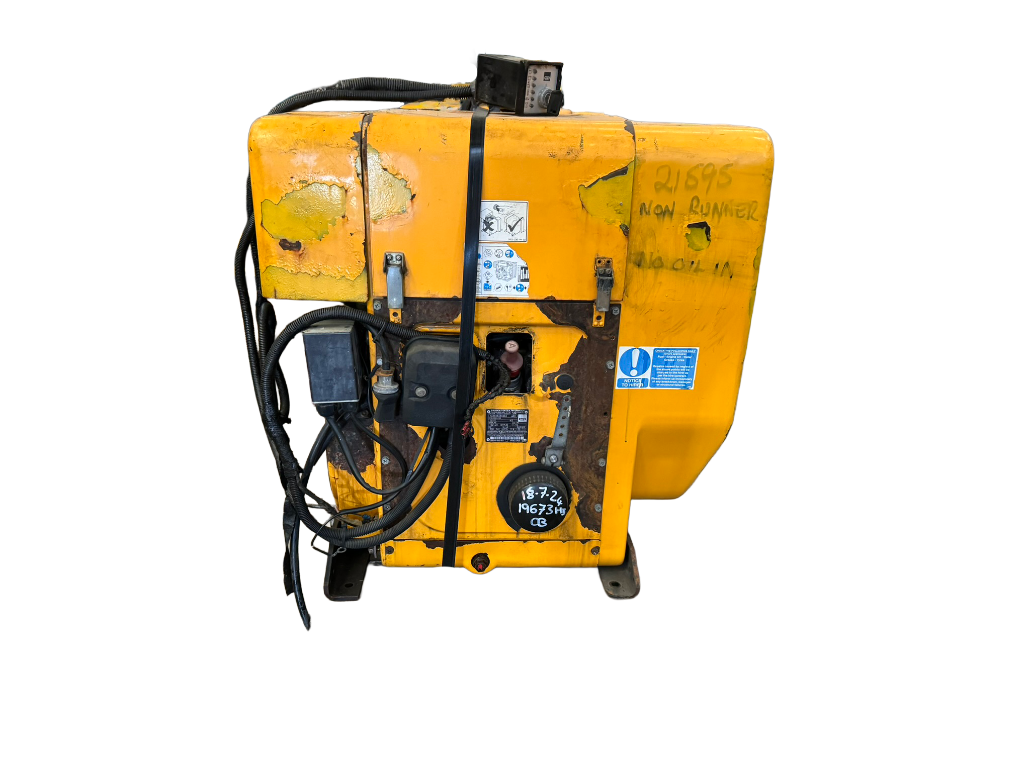 Used Hatz 19.8kW Engine E97 - Stuart Group Ltd