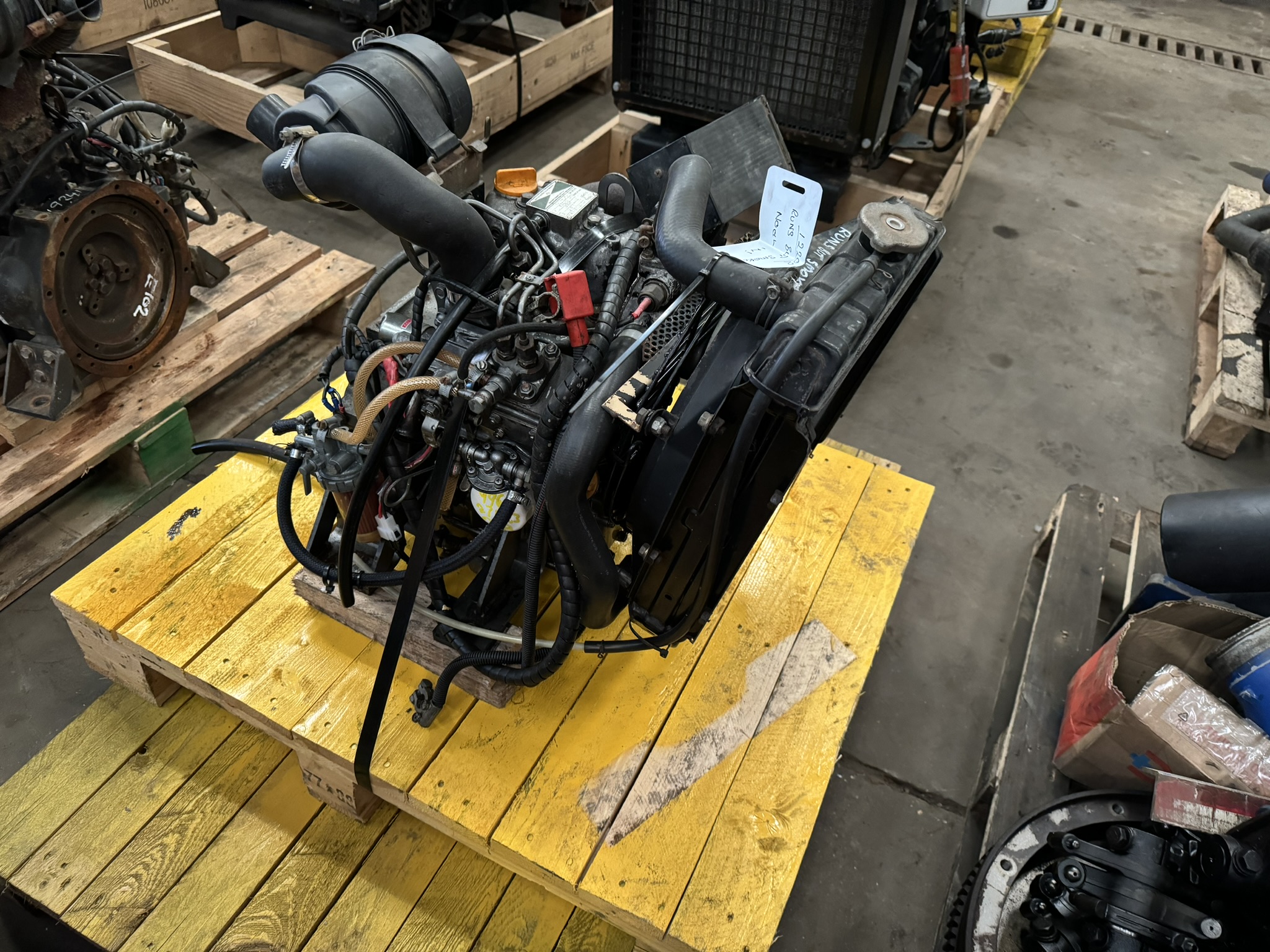 Used Yanmar Diesel Engine, 12V E101