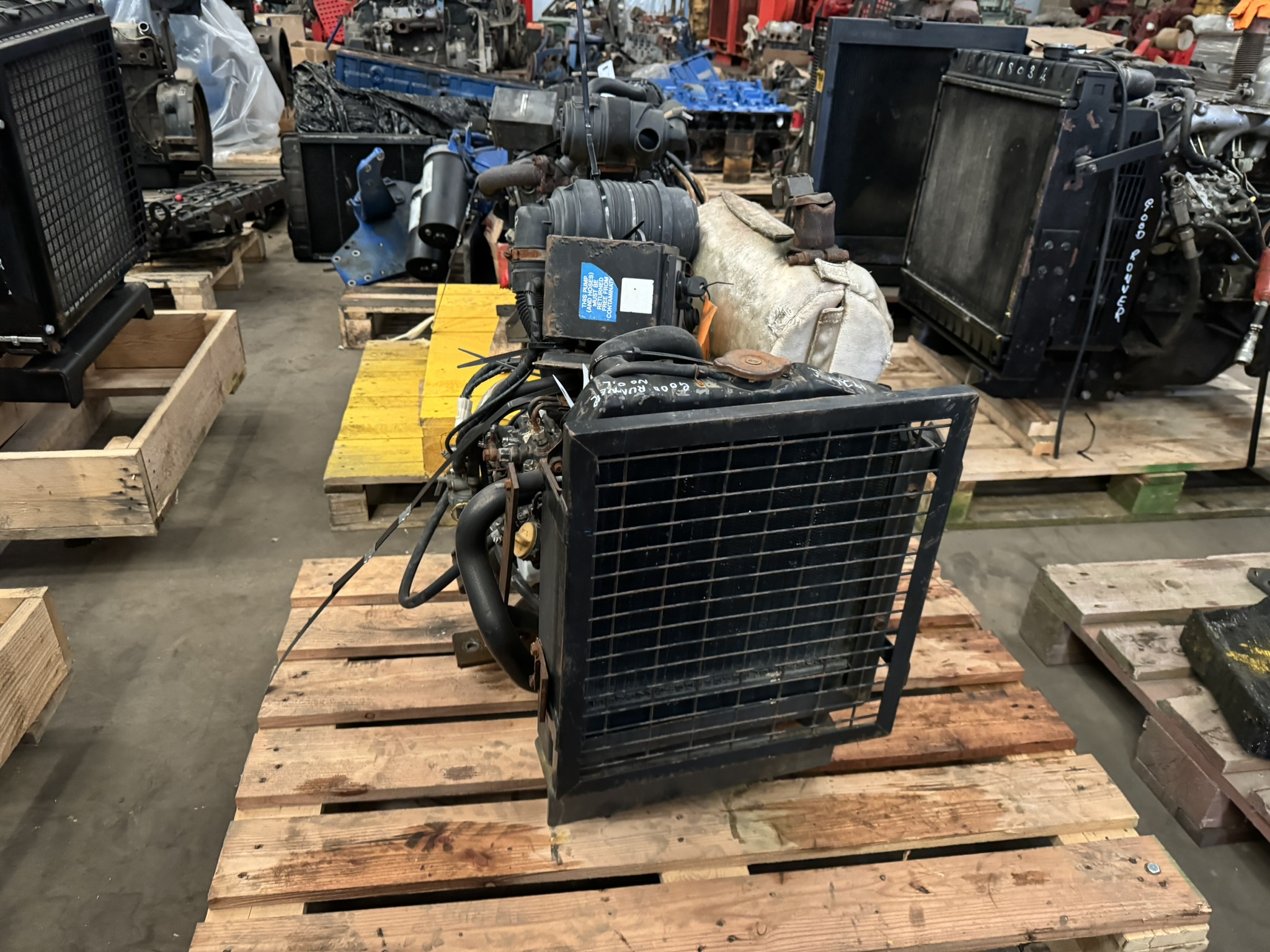 Used Yanmar Diesel Engine E102