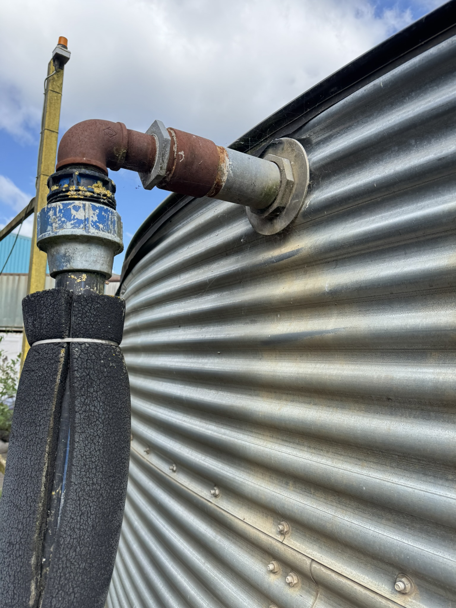 Used Galvanised Water Tank