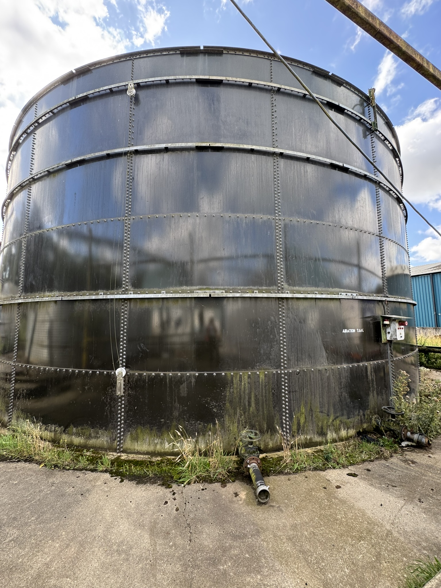 Used Aeration Tank
