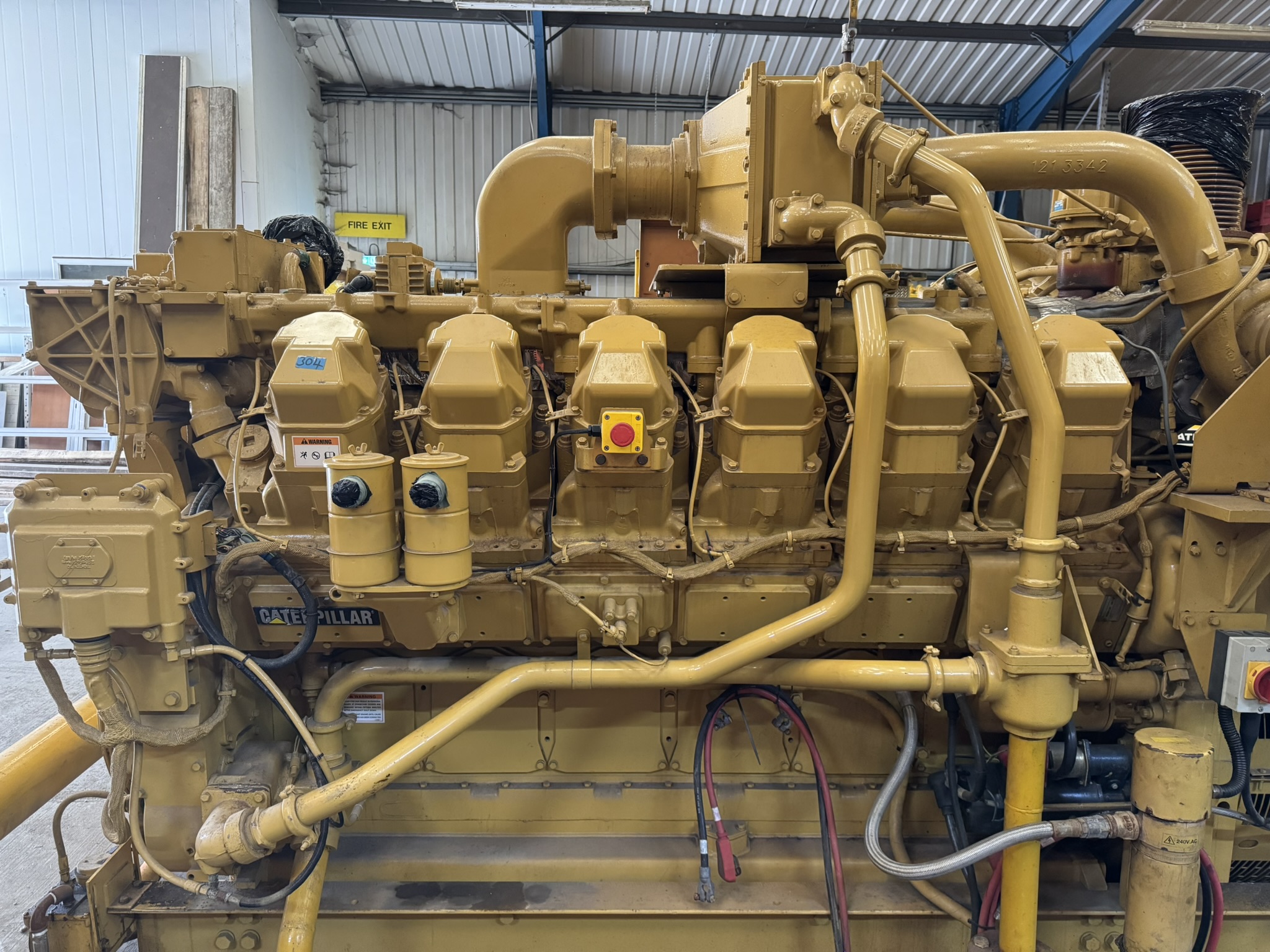 Used Caterpillar 996kVA 797kW Gas Generator XP100025G