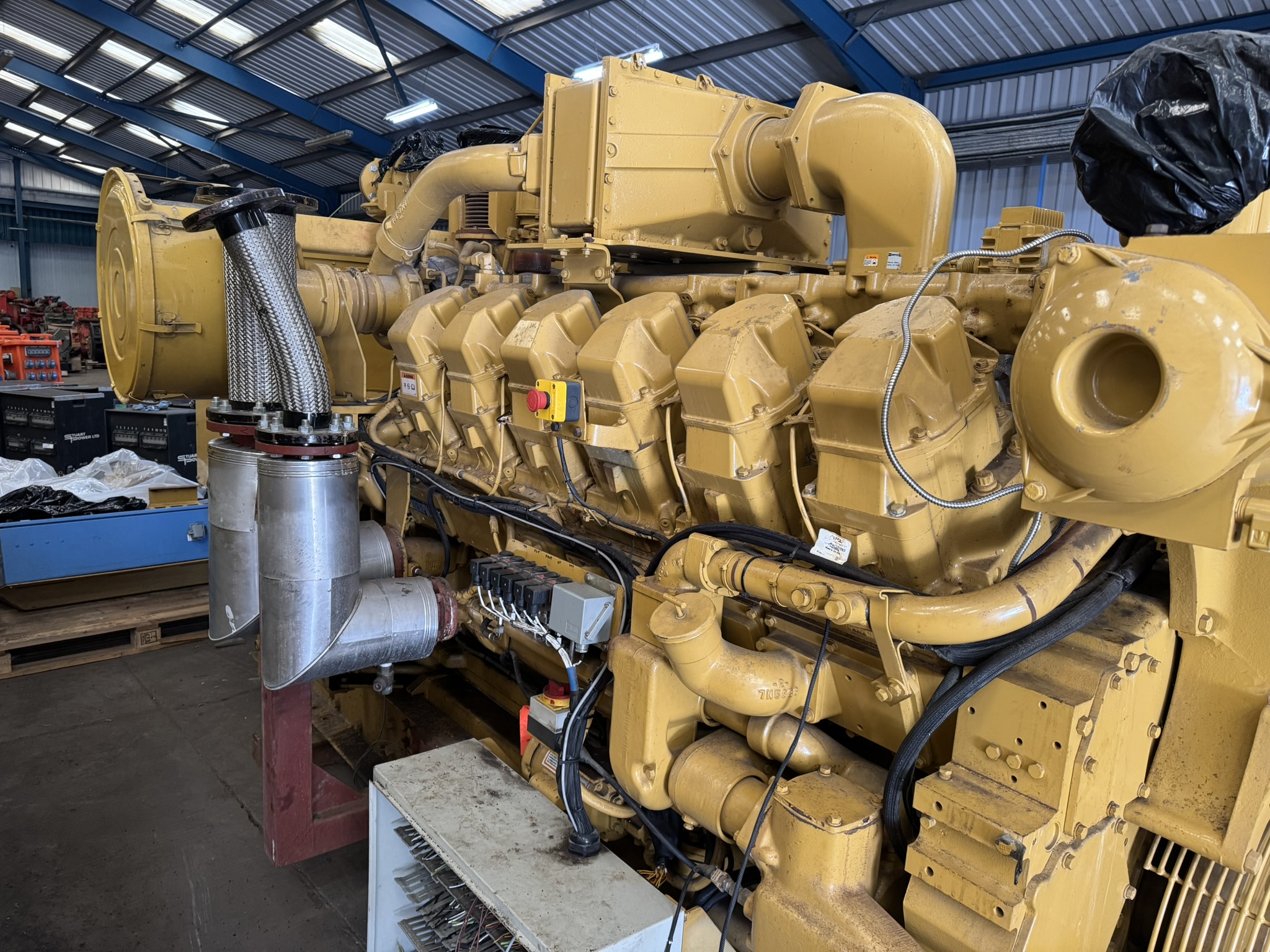 Used Caterpillar 996kVA 797kW Gas Generator XP100025G