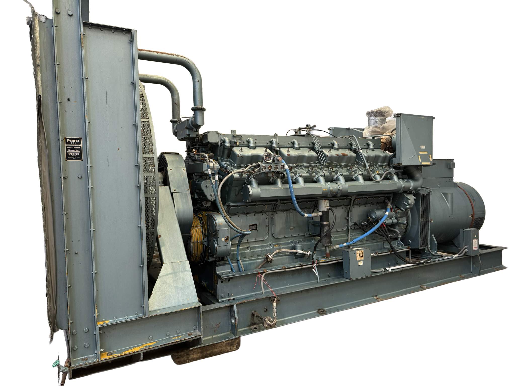 Used Dawson Keith Caterpillar 900kVA 720kW Diesel Generator XP9008 - Stuart Group Ltd