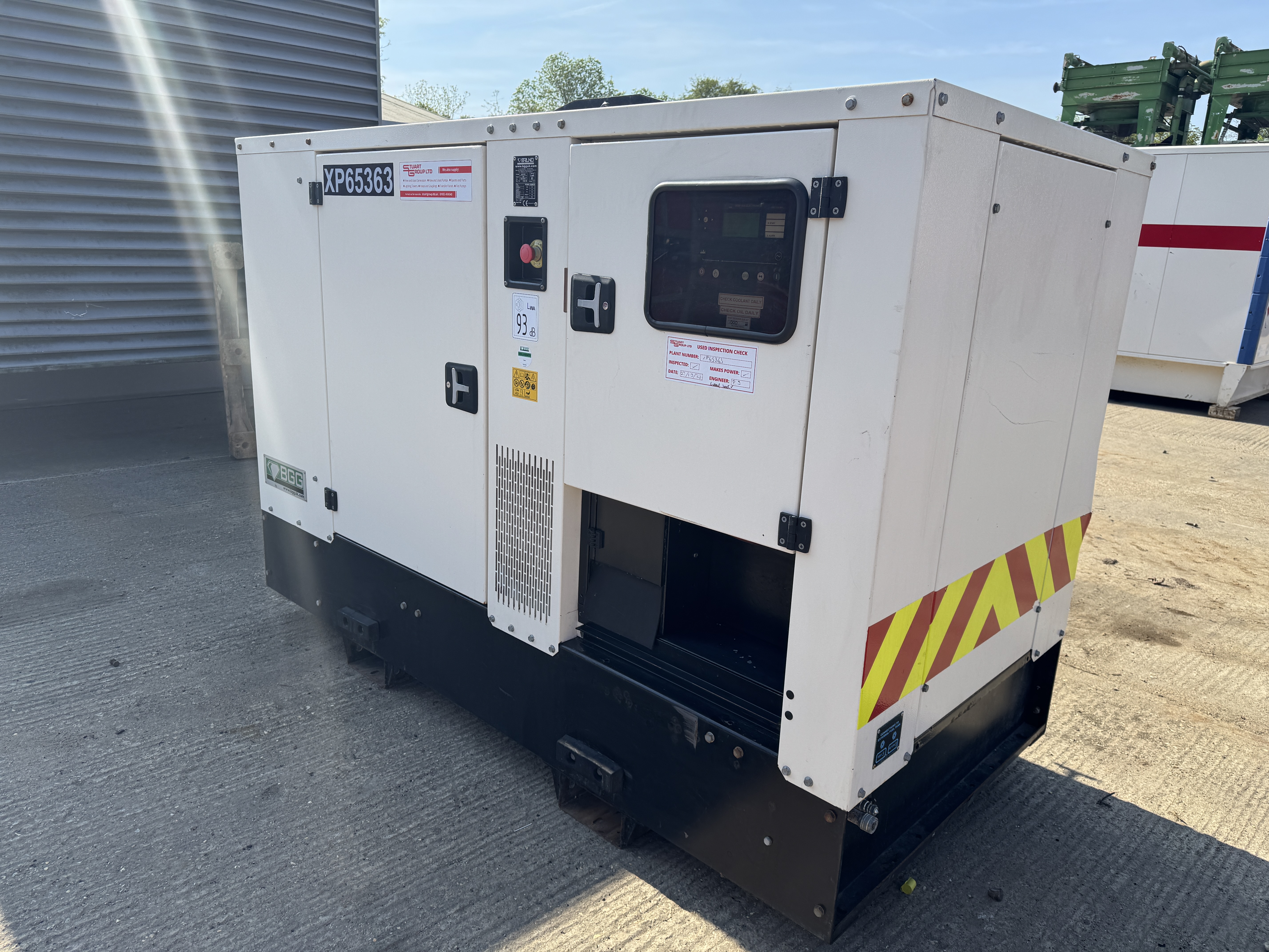 Used Bruno FPT 60 kVA Diesel Generator for Sale