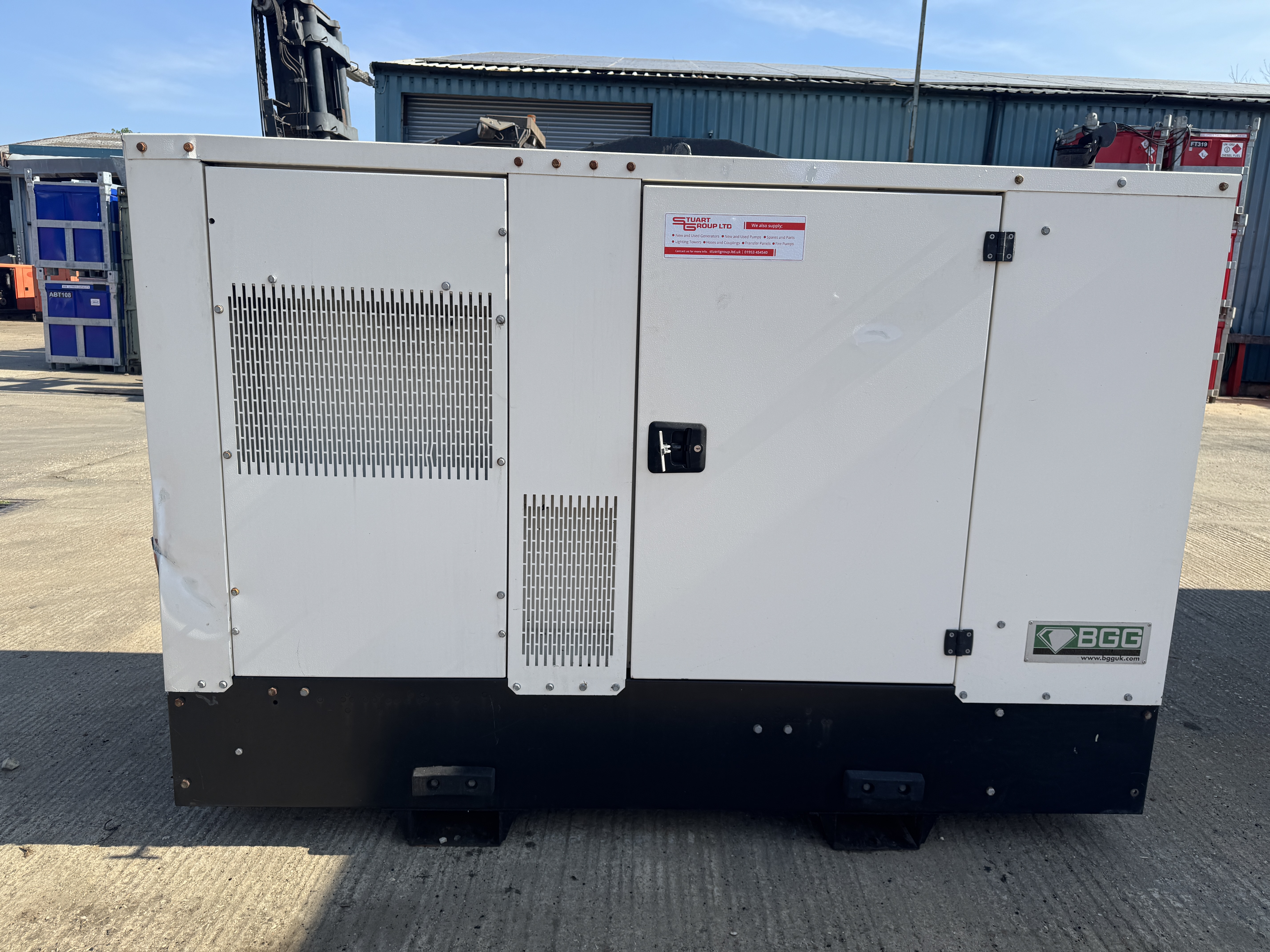 Used Bruno FPT 68kVA 54kW Diesel Generator XP65363