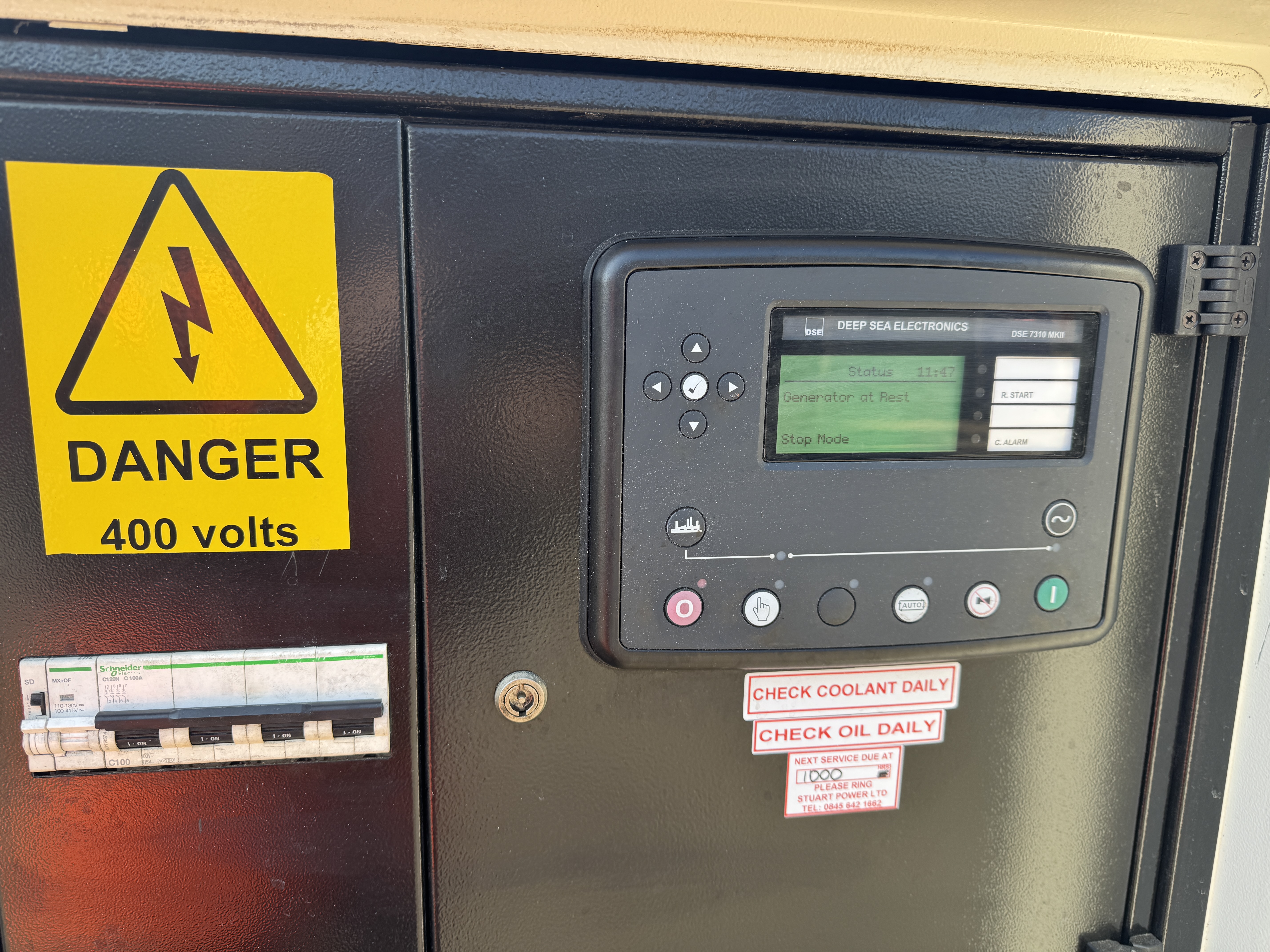 Used Bruno FPT 68kVA 54kW Diesel Generator XP65363