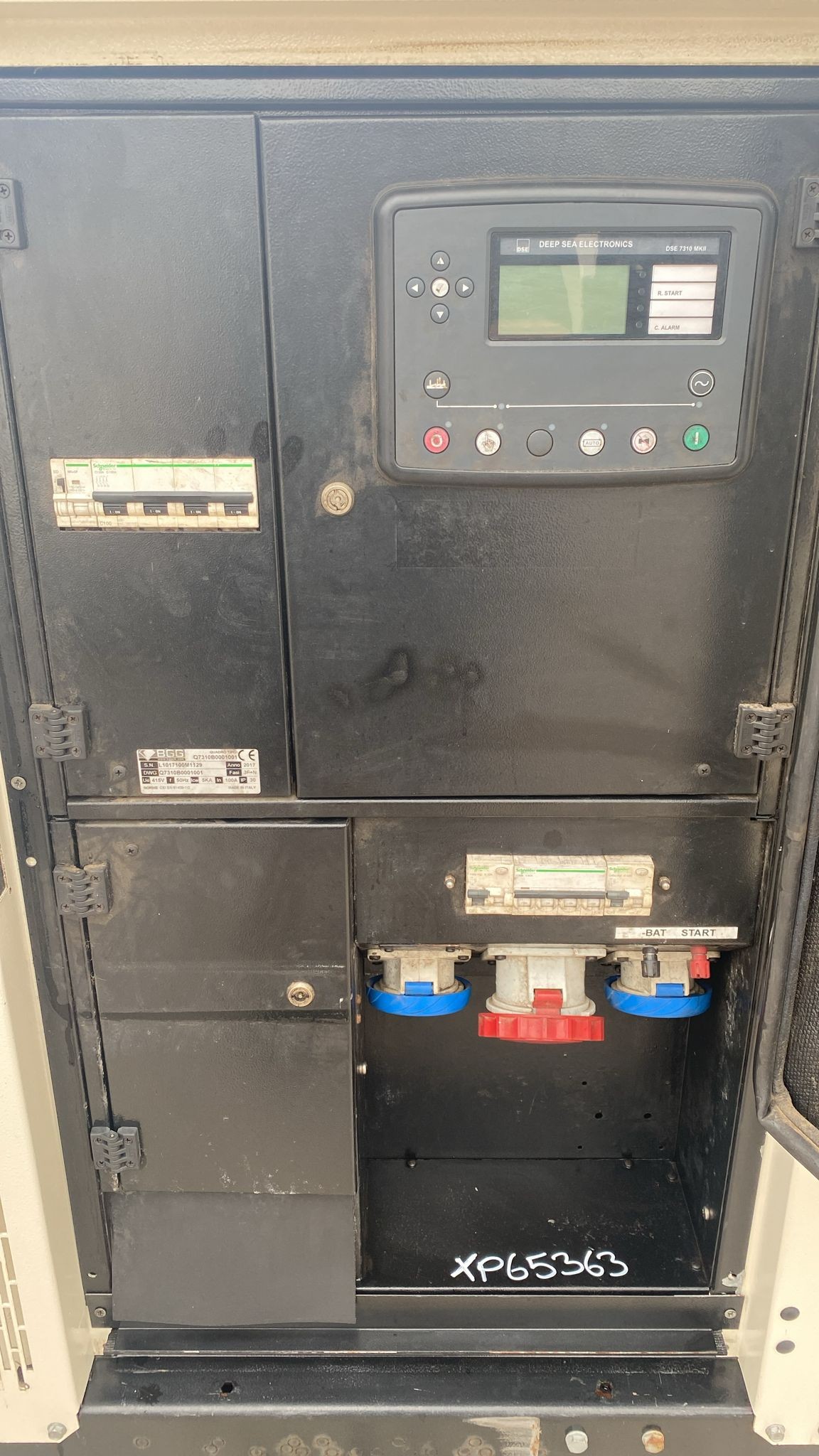 Used Bruno FPT 68kVA 54kW Diesel Generator XP65363