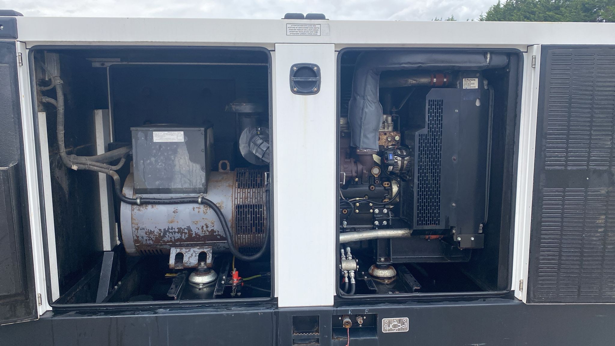 Used Pramac Perkins 115 kVA Diesel Generator XP11189