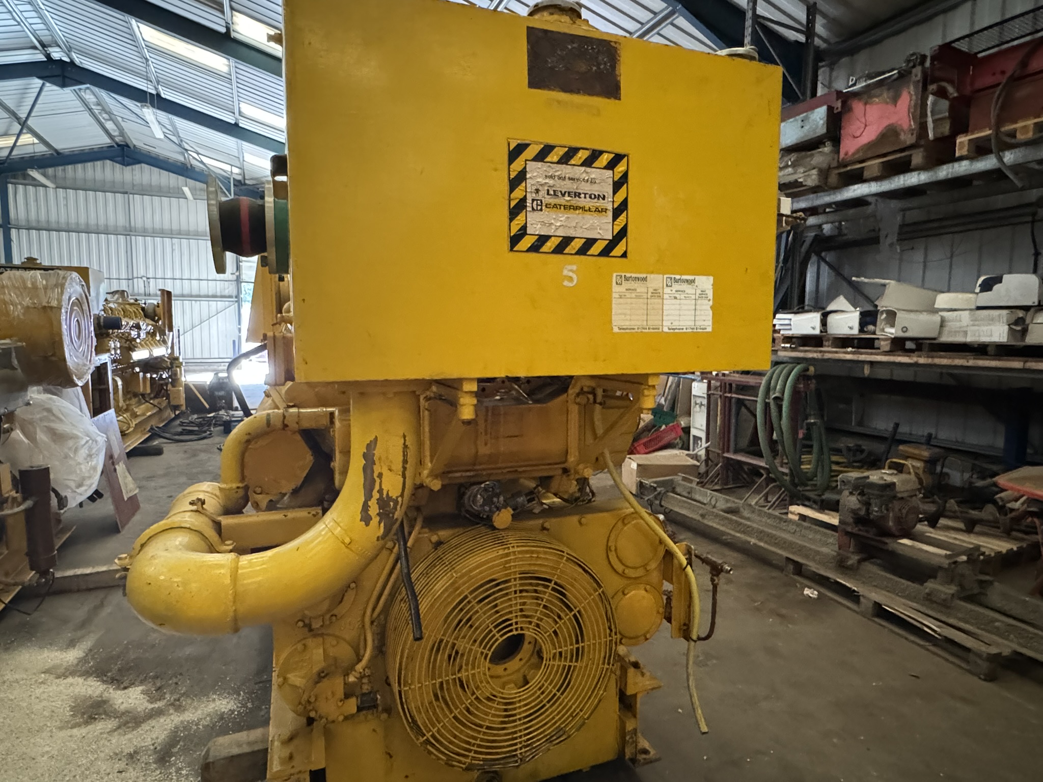 Used Caterpillar 938kVA 750kW Diesel Generator XP9003