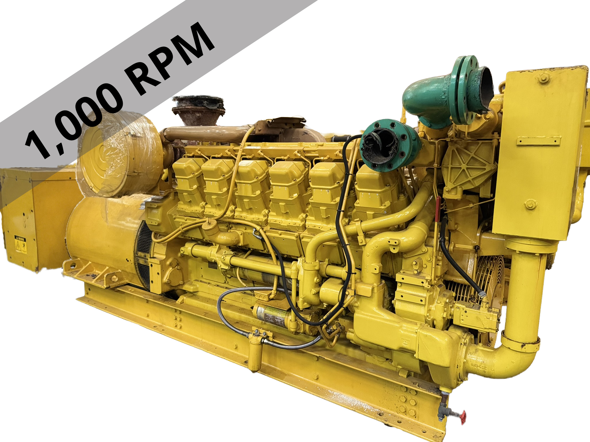 Used Caterpillar 941kVA 753kW Diesel Generator XP9002 - Stuart Group Ltd