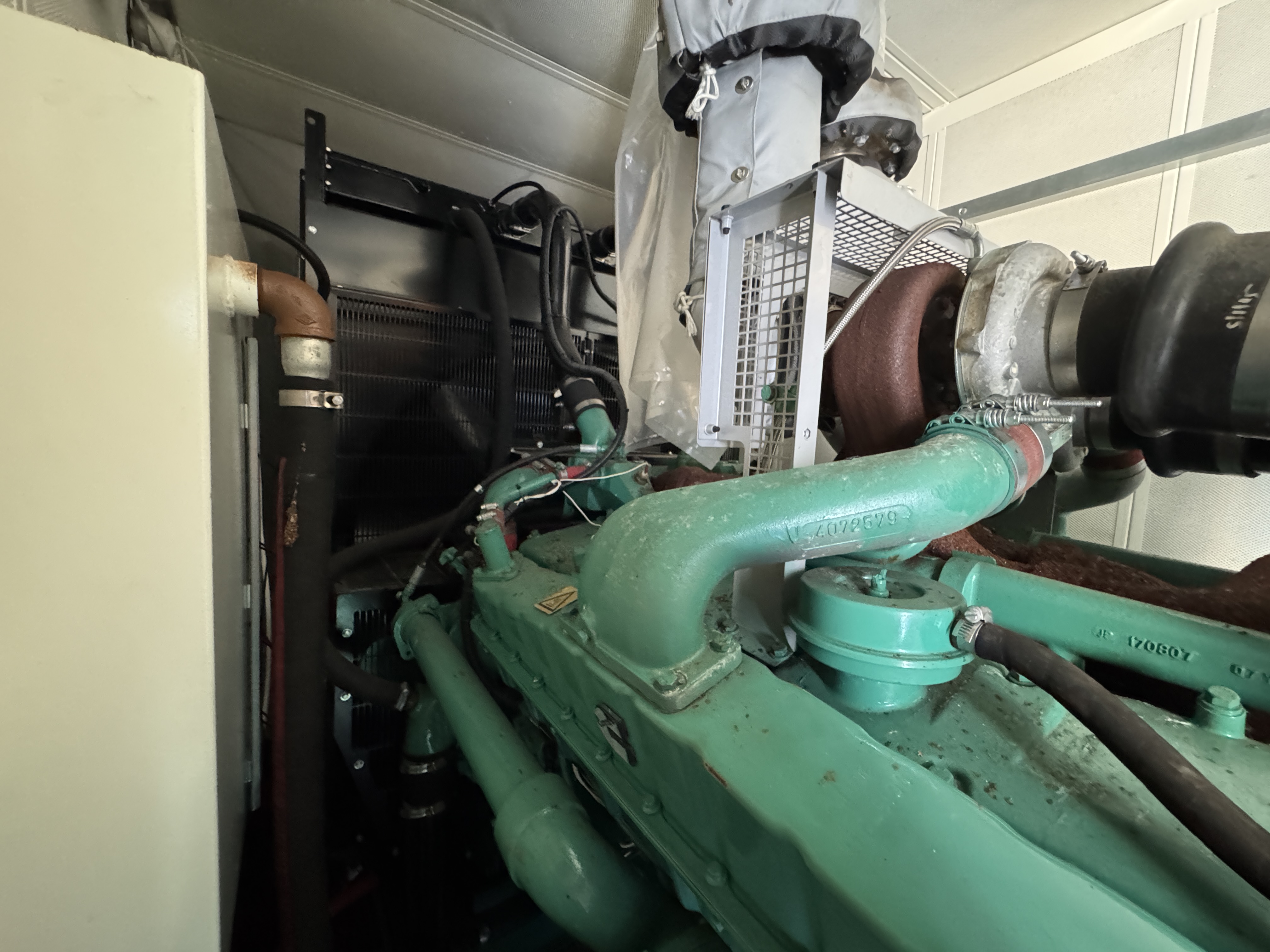 Used Cummins 706kVA 565kW Diesel Generator XP70019