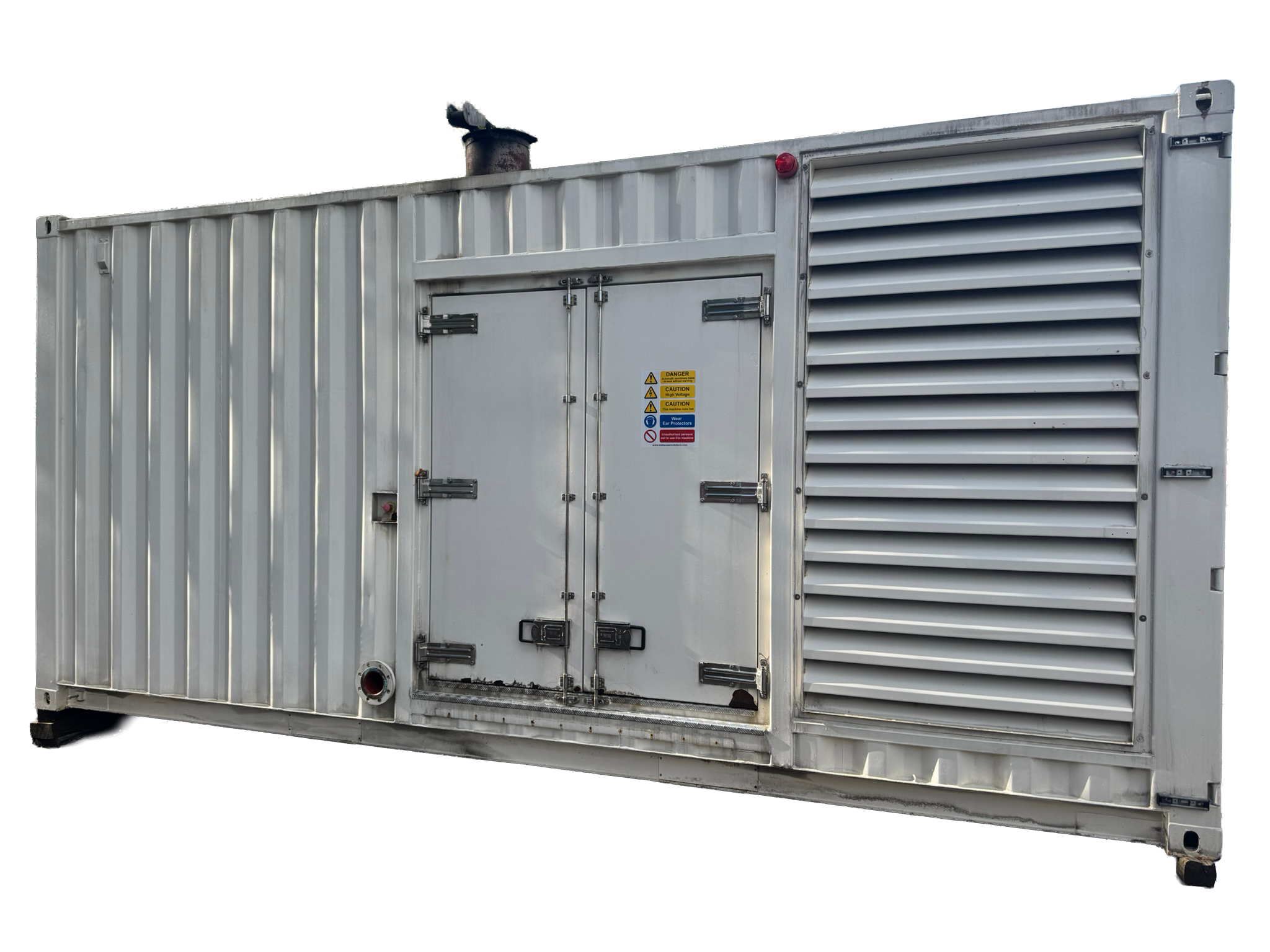 Used Mitsubishi 1650 kVA 1320 kW Diesel Generator XP150018