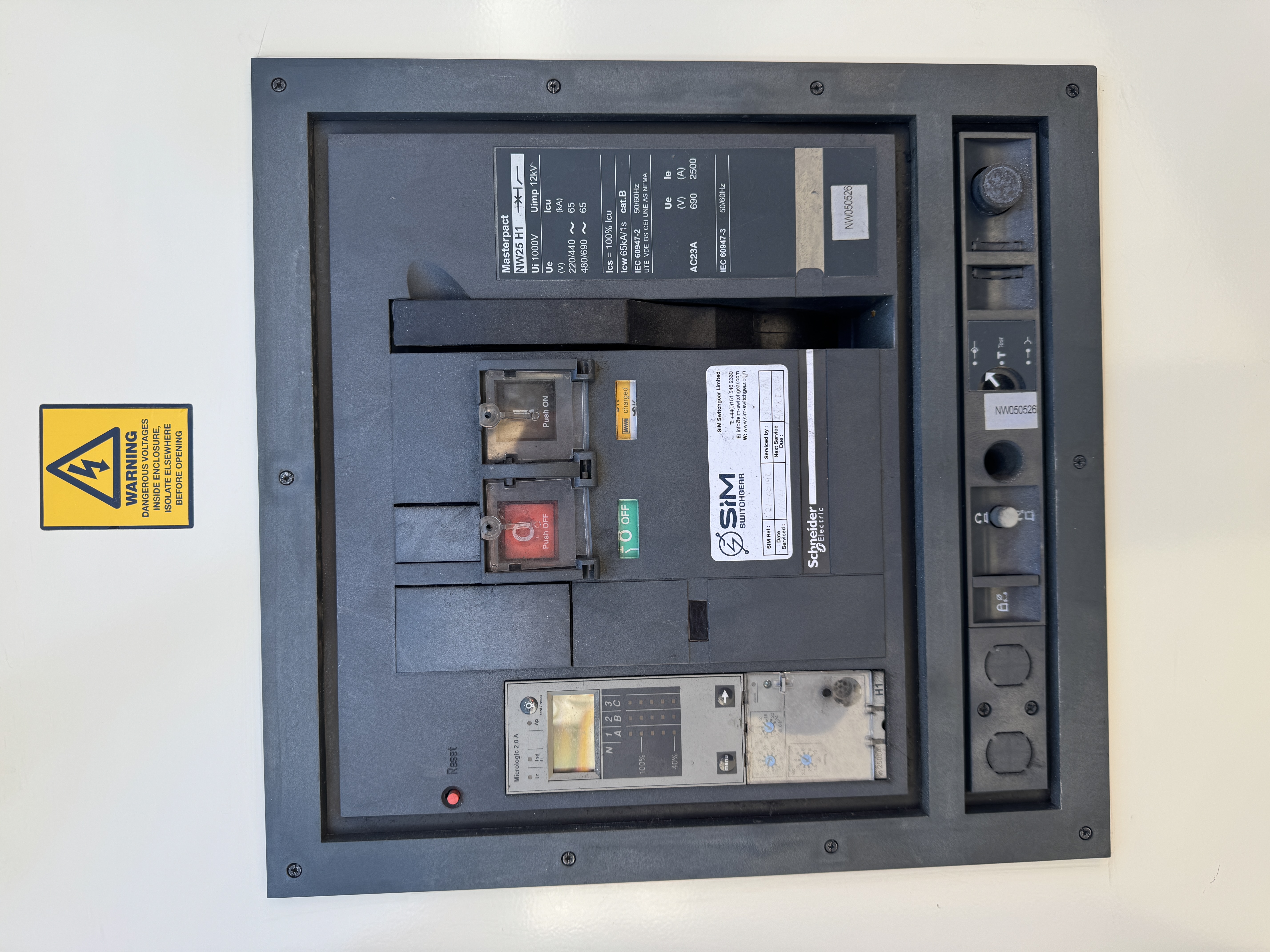 Used Mitsubishi 1650 kVA 1320 kW Diesel Generator XP150018