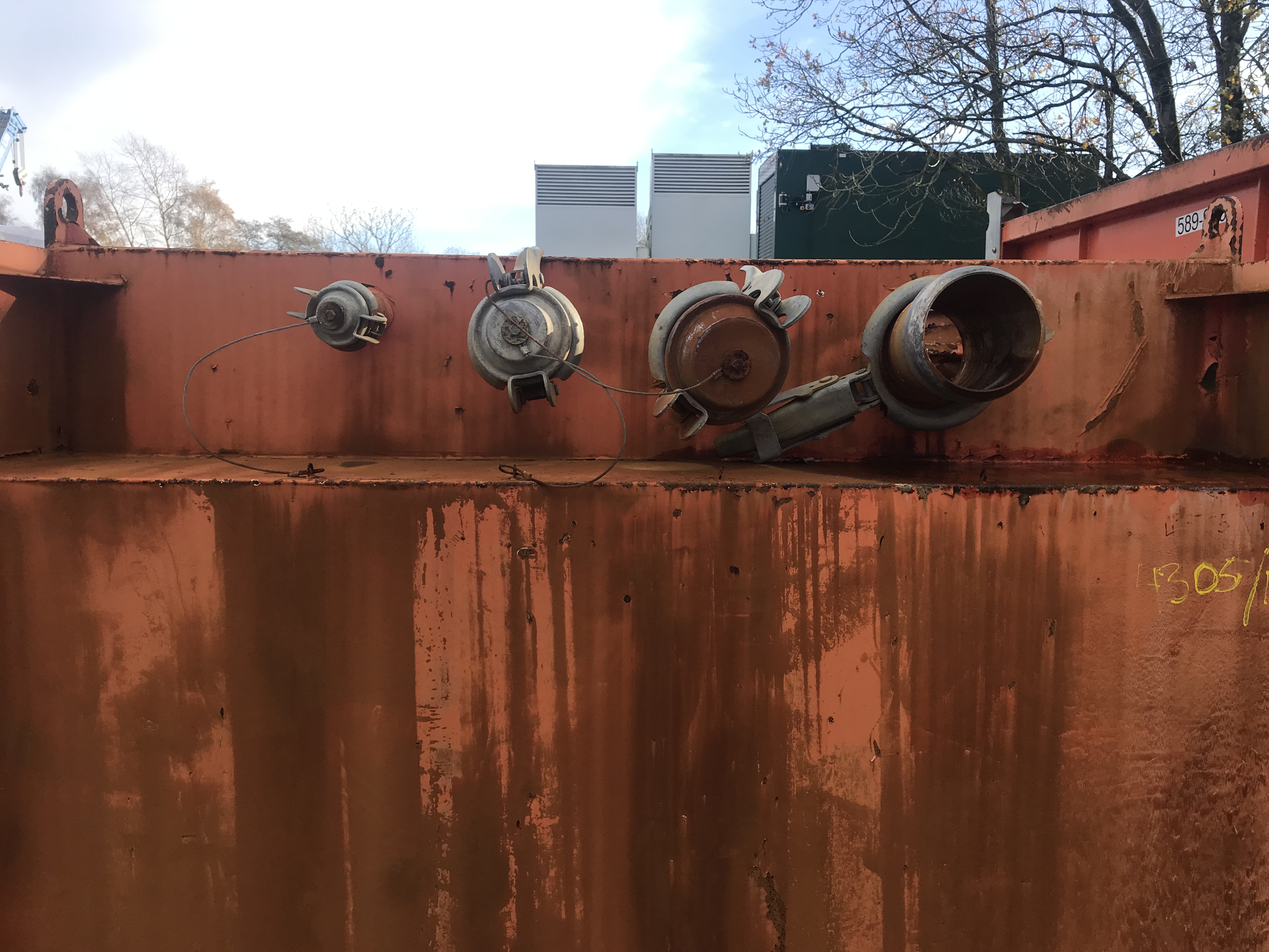 Used Settlement Tank