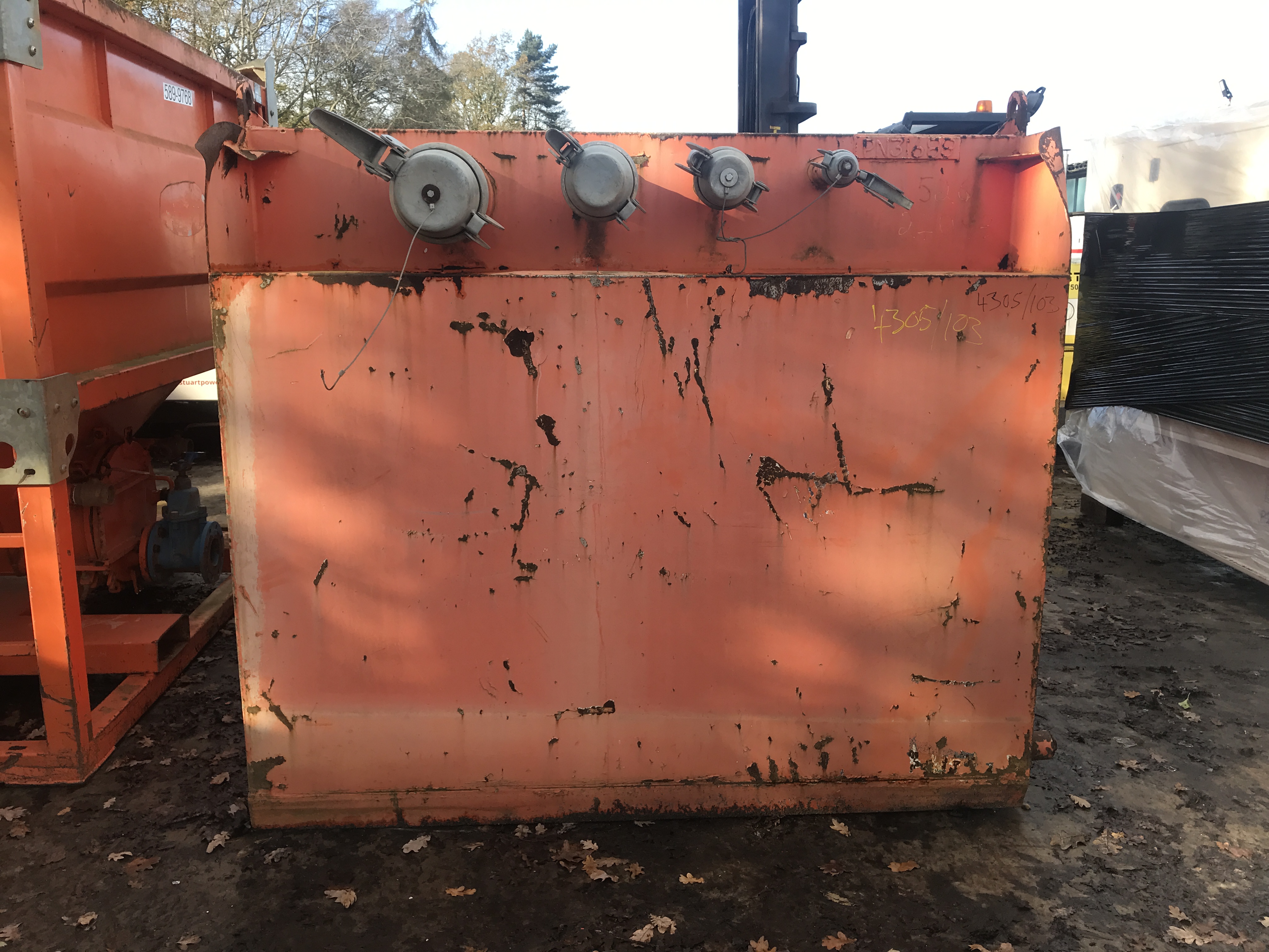 Used Settlement Tank