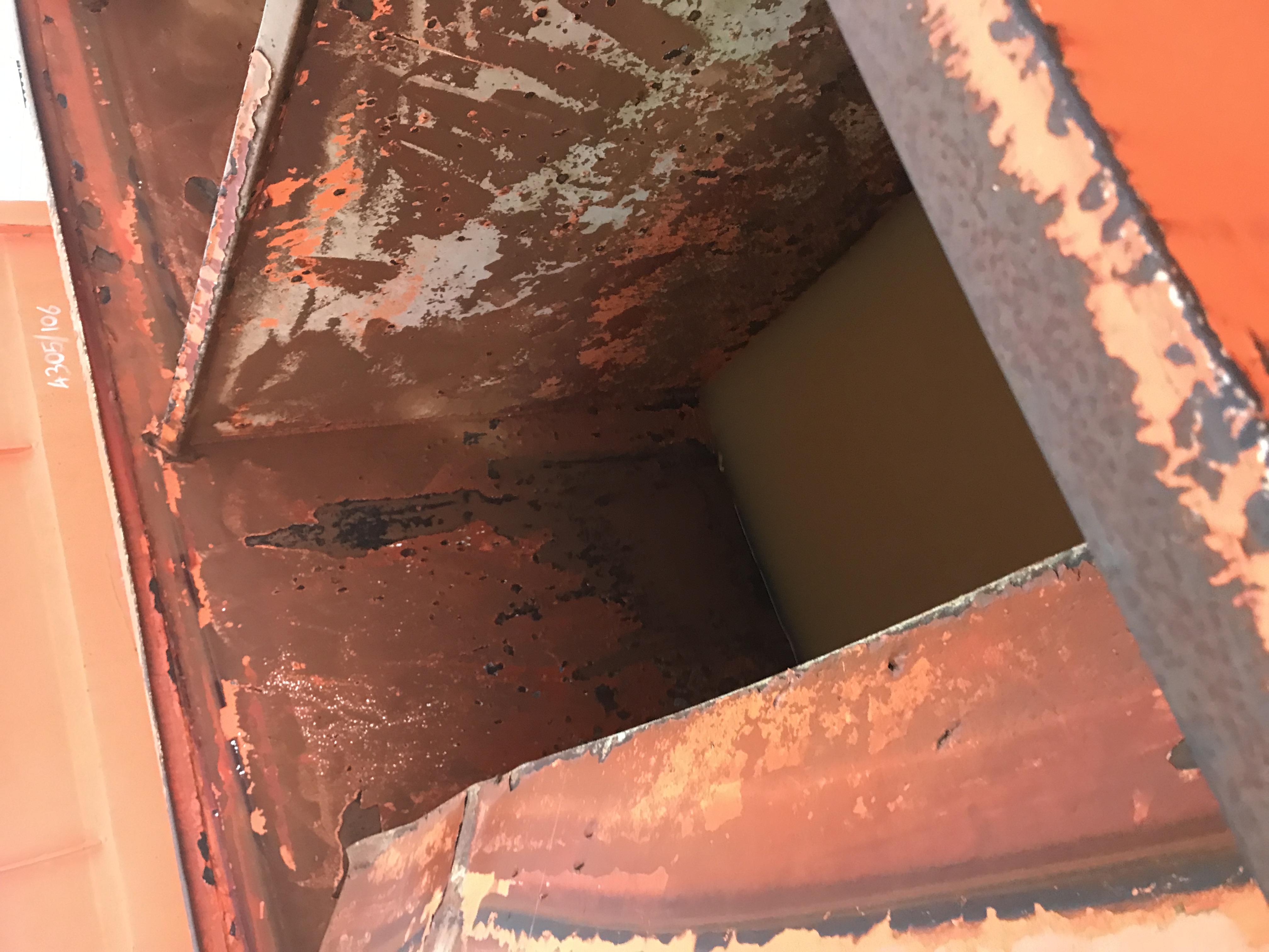 Used Settlement Tank