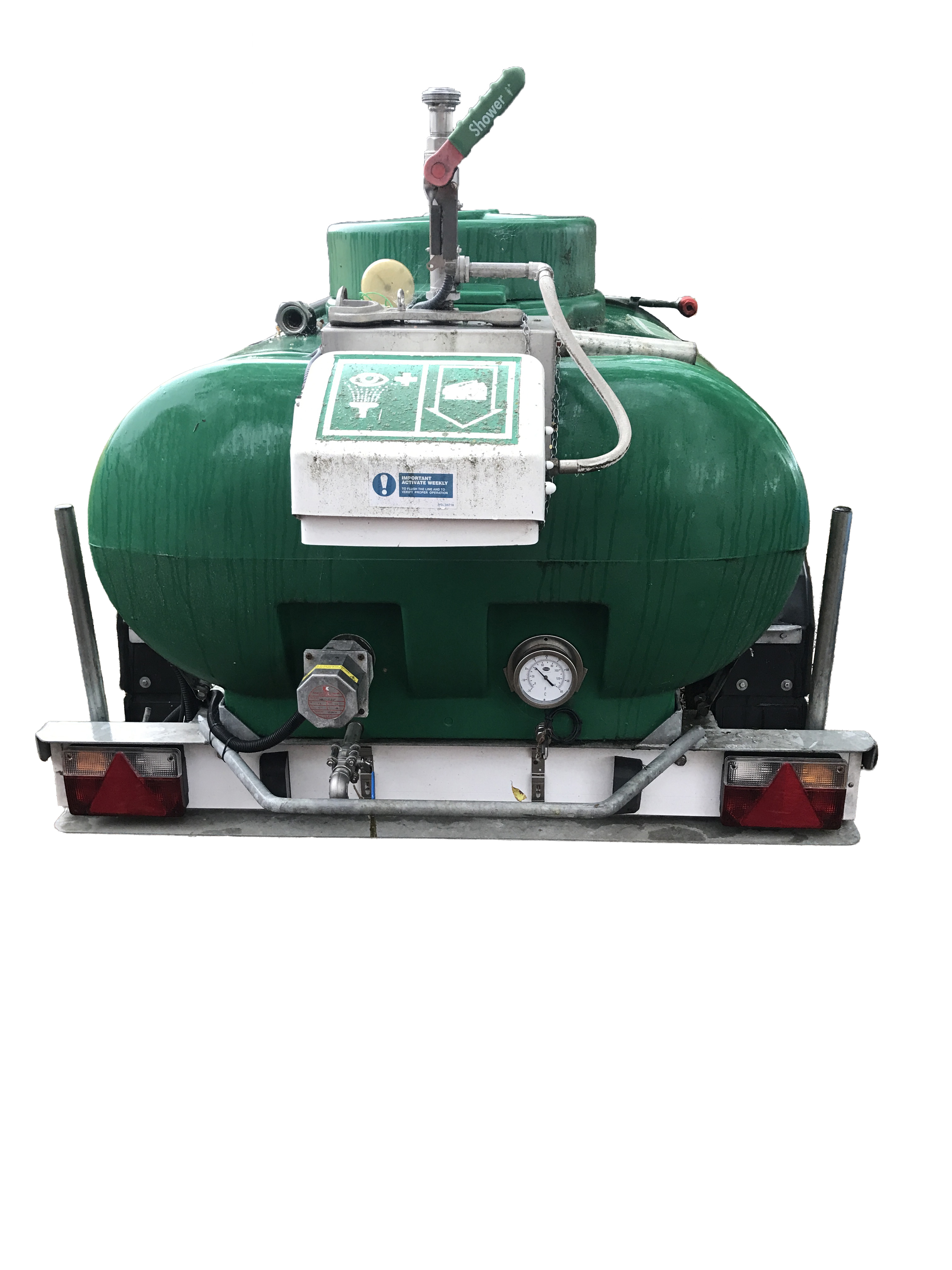 Used Emergency Shower Water Bowser XSP9907 - Stuart Group Ltd