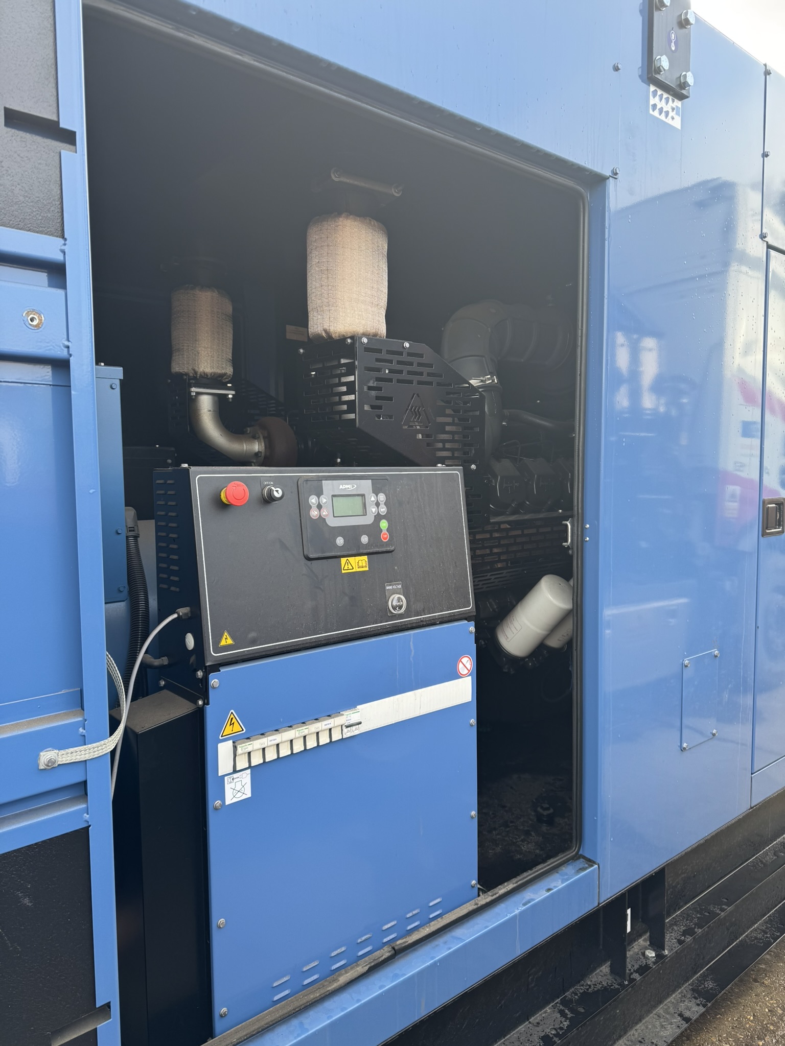 Used 2022 SDMO 825 kVA 660 kW Diesel Generator XSP80041 for sale