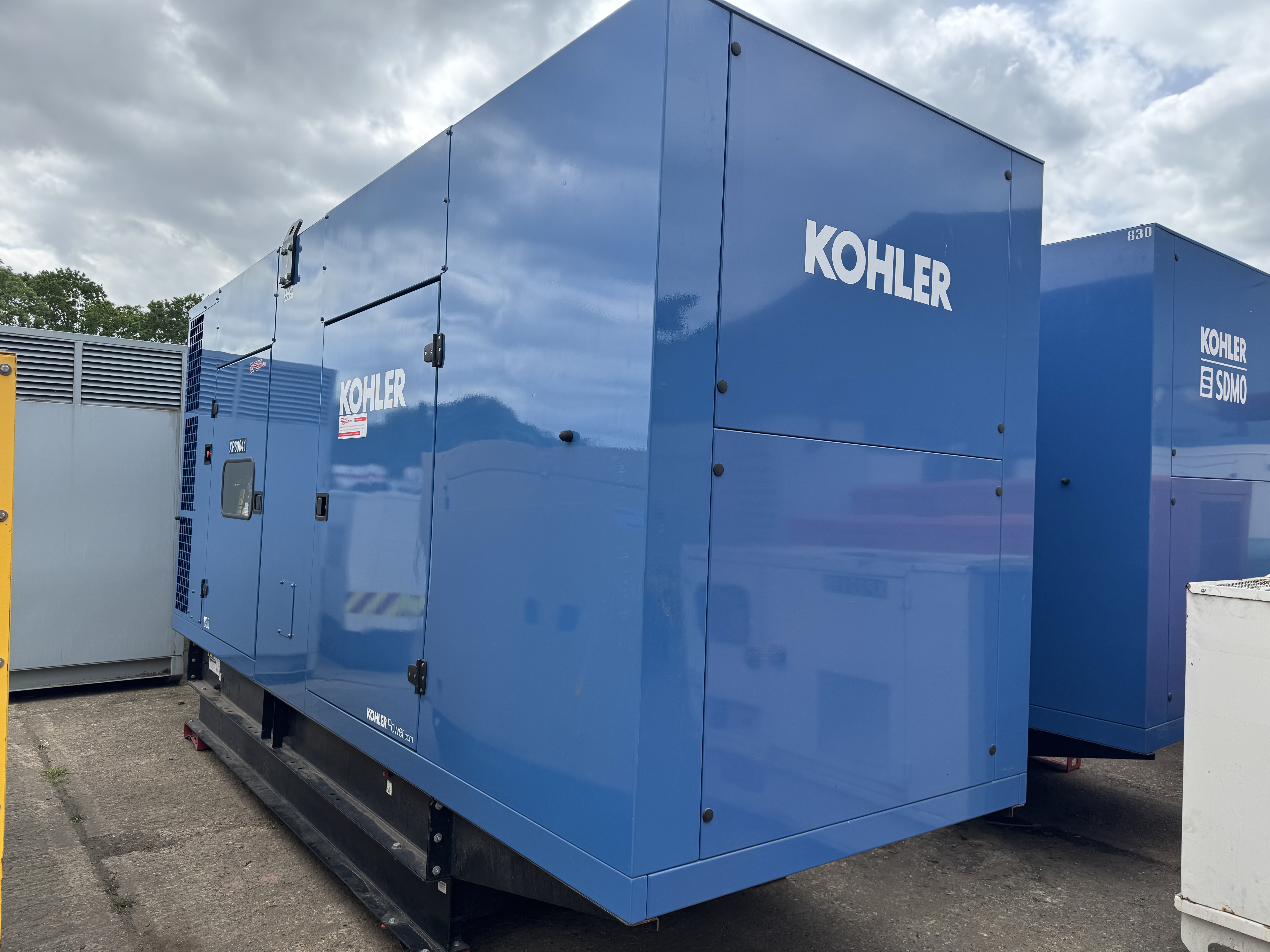 Used 2022 SDMO 825 kVA 660 kW Diesel Generator XSP80041 for sale
