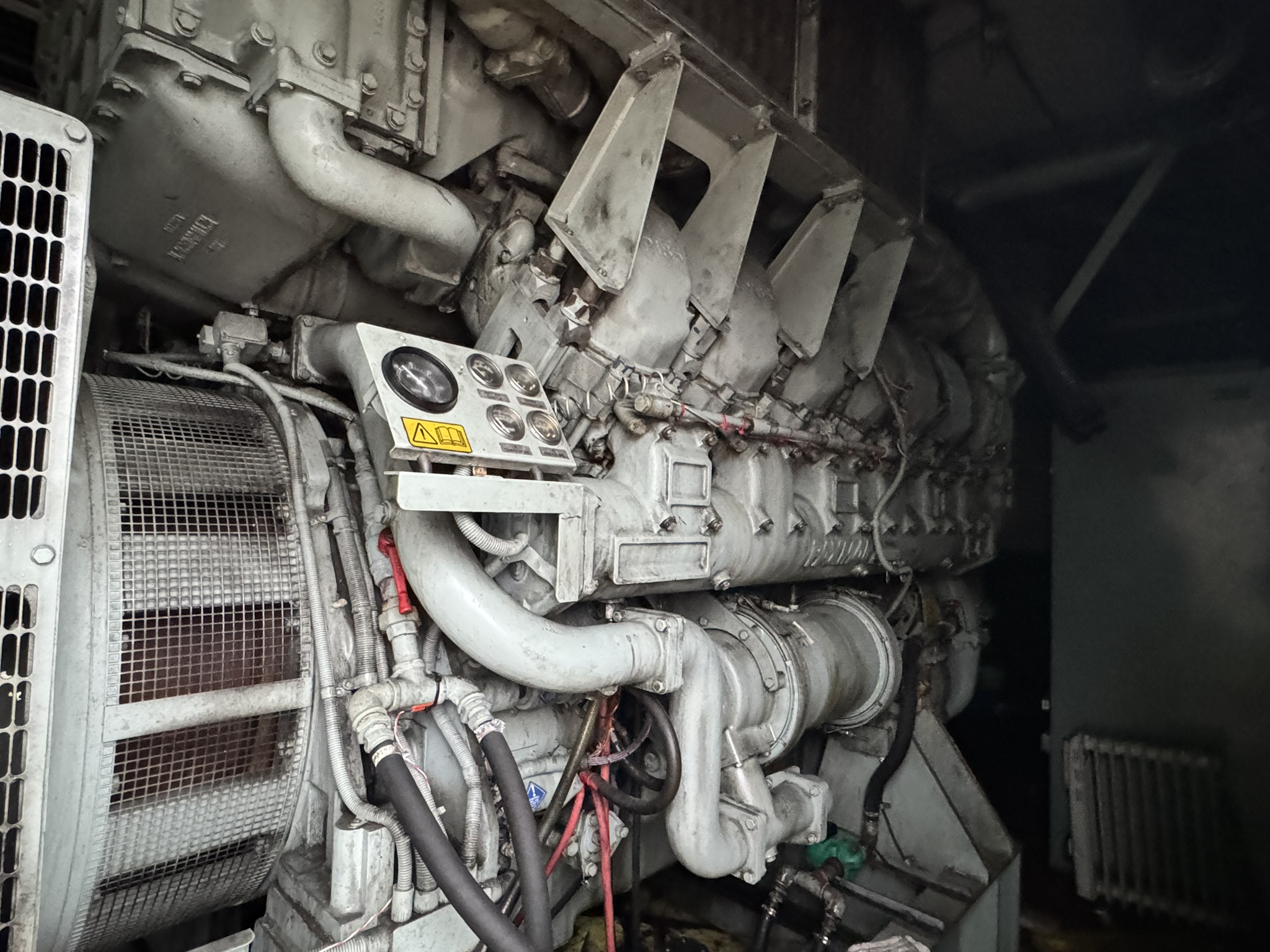 Used Puma Paxman 2750 kVA 2200 kW Diesel Generator XP25006