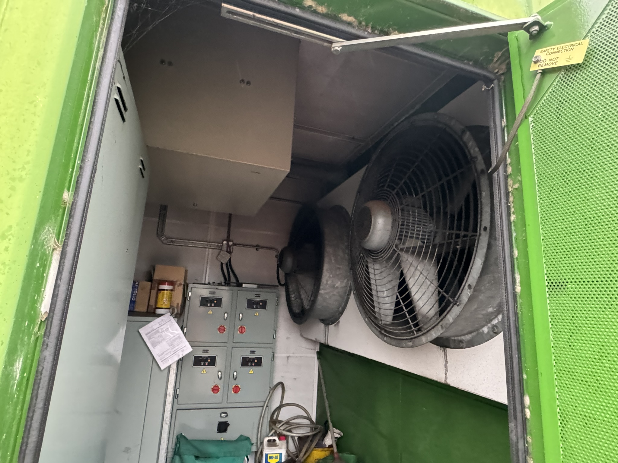 Used Puma Paxman 2750 kVA 2200 kW Diesel Generator XP25006