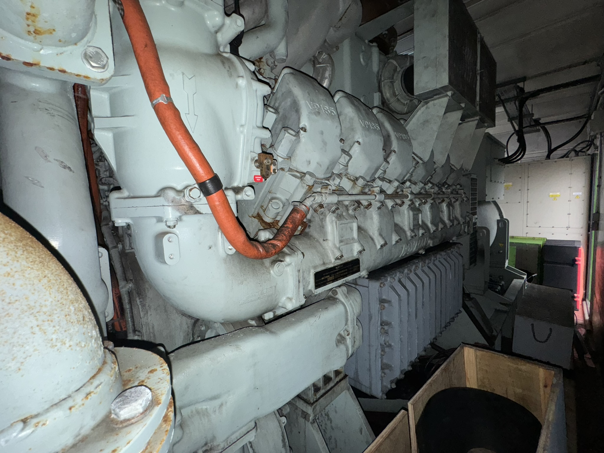 Used Puma Paxman 2750 kVA 2200 kW Diesel Generator XP25006