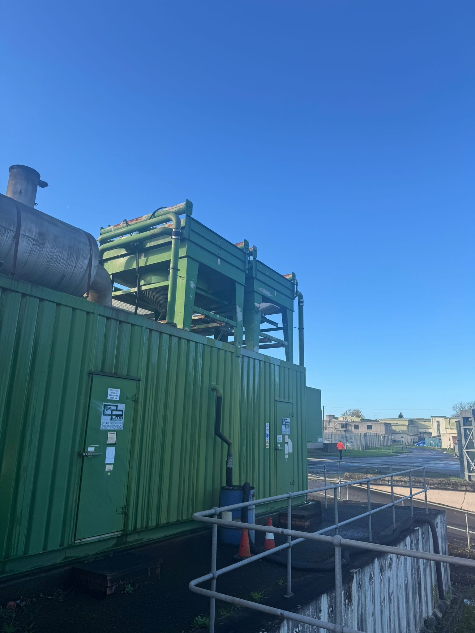 Used Puma Paxman 2750 kVA 2200 kW Diesel Generator XP25006