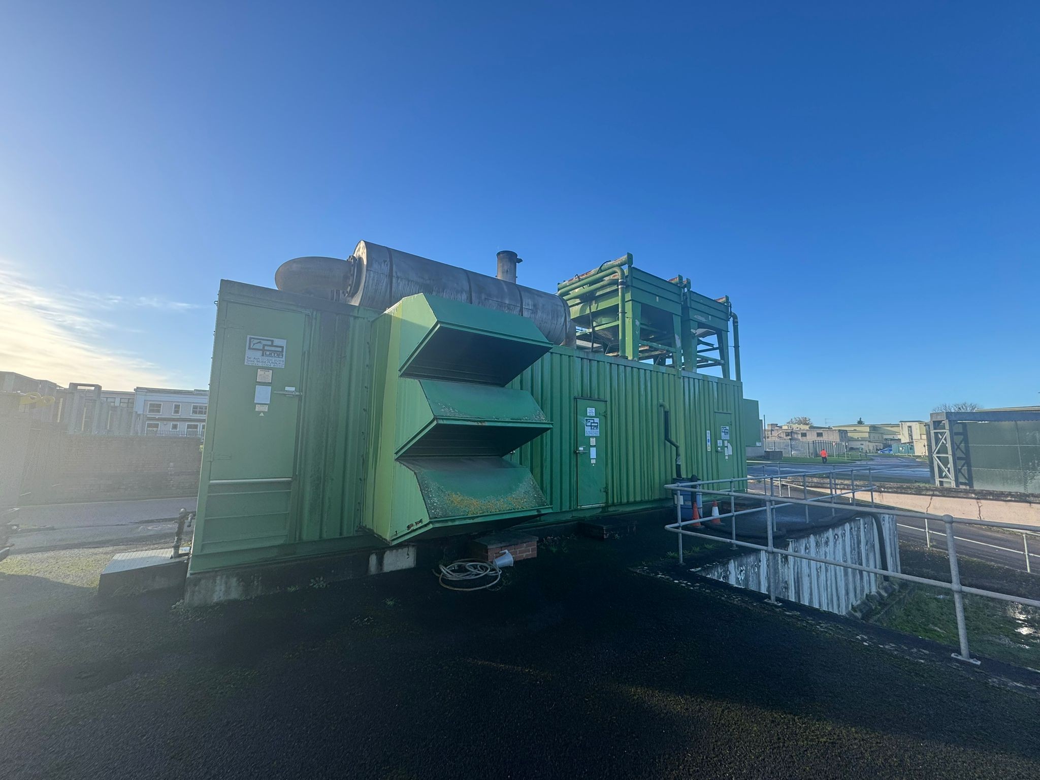 Used Puma Paxman 2750 kVA 2200 kW Diesel Generator XP25006
