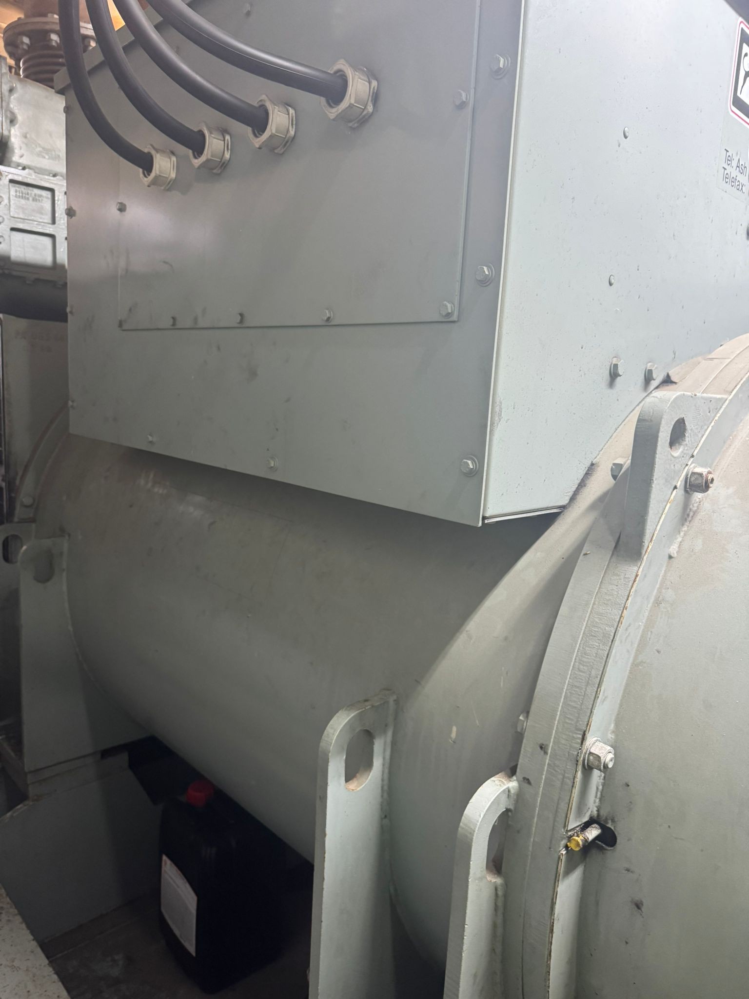 Used Puma Paxman 2750 kVA 2200 kW Diesel Generator XP25006
