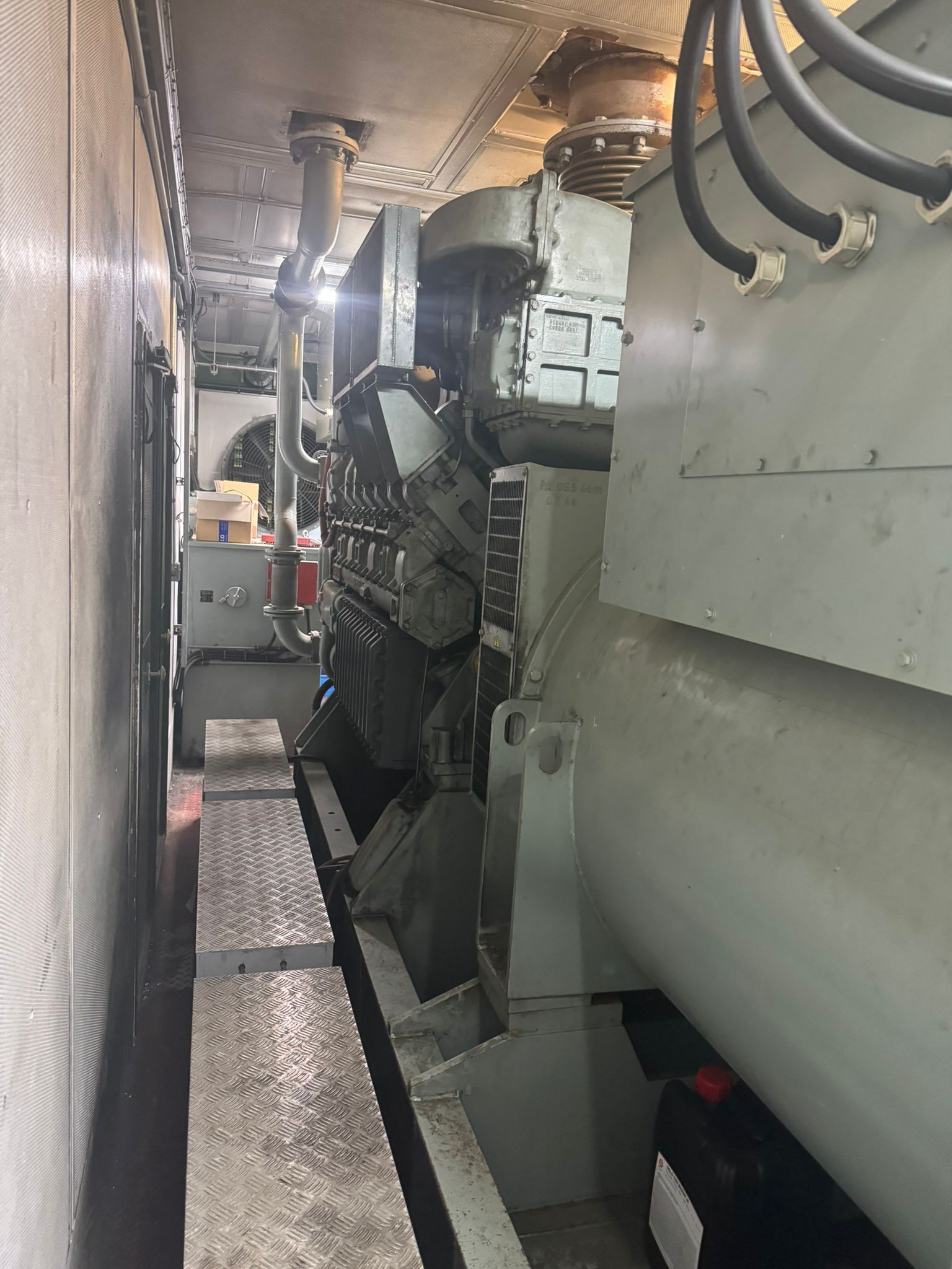 Used Puma Paxman 2750 kVA 2200 kW Diesel Generator XP25006