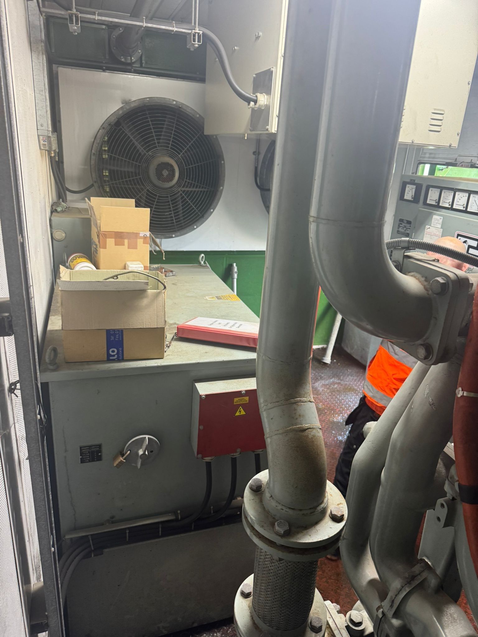 Used Puma Paxman 2750 kVA 2200 kW Diesel Generator XP25006