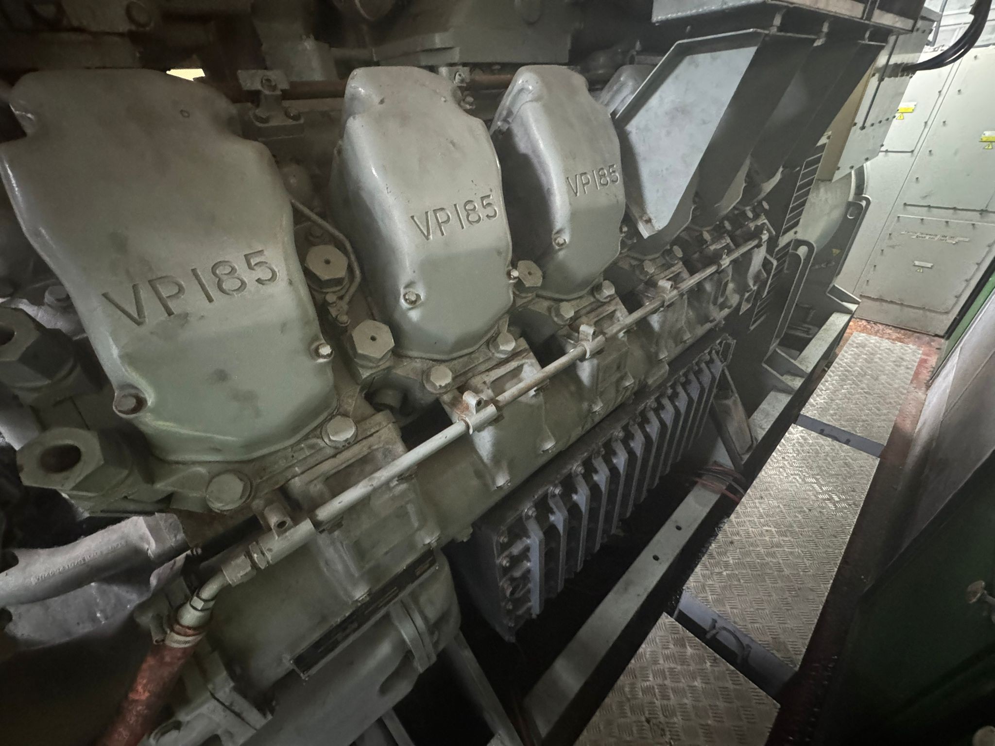 Used Puma Paxman 2750 kVA 2200 kW Diesel Generator XP25006