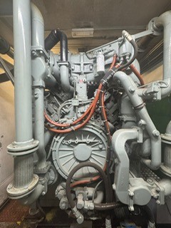 Used Puma Paxman 2750 kVA 2200 kW Diesel Generator XP25006