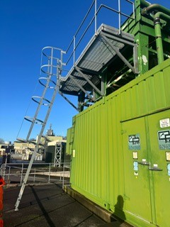 Used Puma Paxman 2750 kVA 2200 kW Diesel Generator XP25006